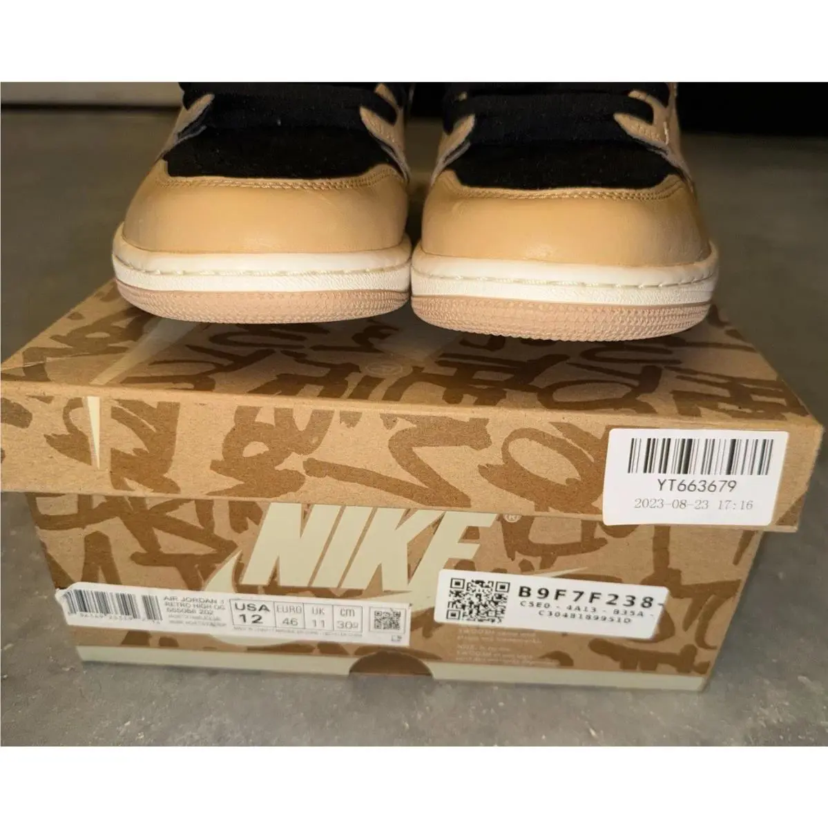Nike shoes - Air Jordan 1 - Air - 555088-202 - Multicolor 5