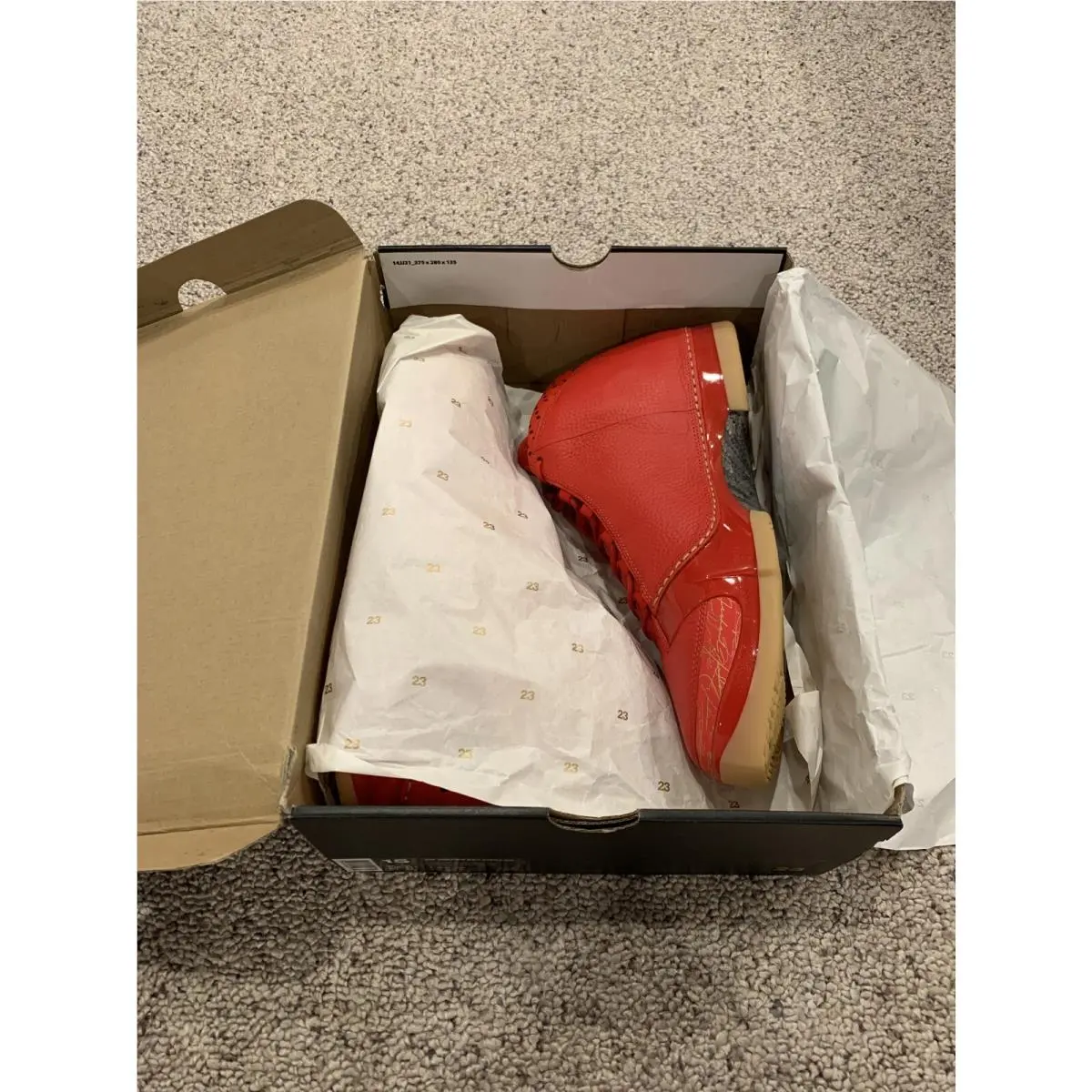 Nike shoes - Jordan 23 - SAMPLE - Red 10