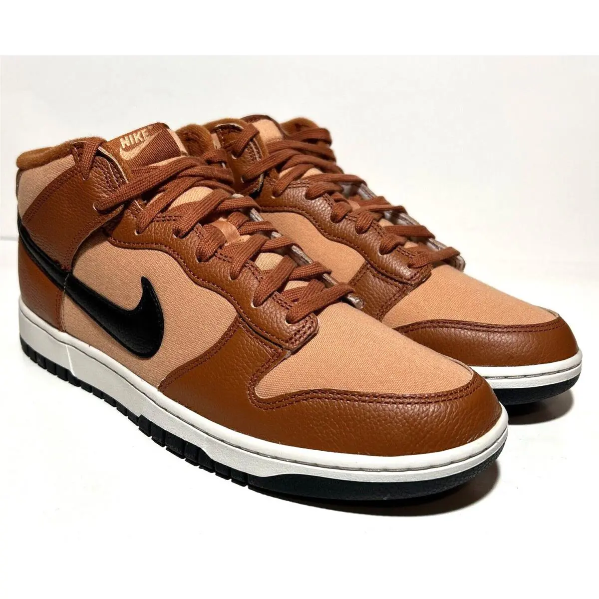 Nike shoes - Nike Dunk Mid - Dunk Mid - DZ2533-200 - Amber Brown/Black-Dark Russet 1