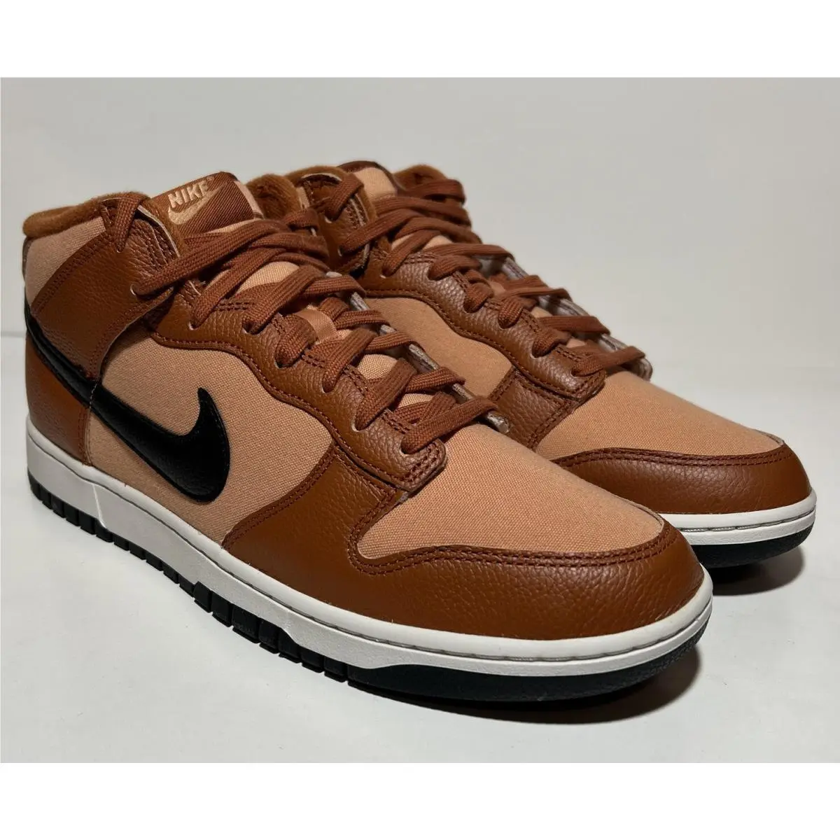 Nike shoes - Nike Dunk Mid - Dunk Mid - DZ2533-200 - Amber Brown/Black-Dark Russet 1
