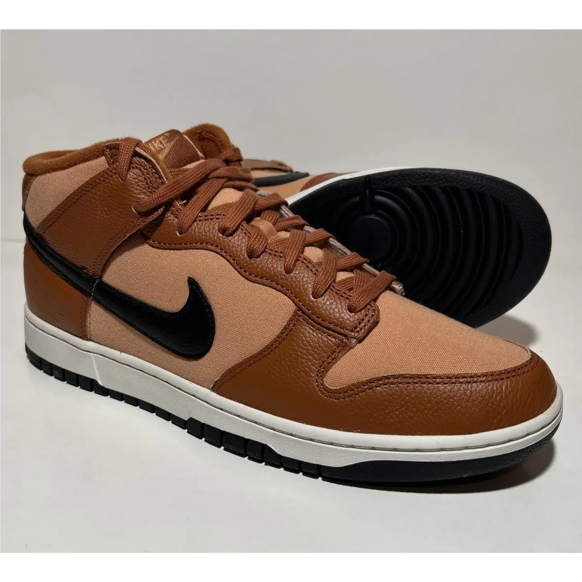 Nike shoes - Nike Dunk Mid - Dunk Mid - DZ2533-200 - Amber Brown/Black-Dark Russet 4