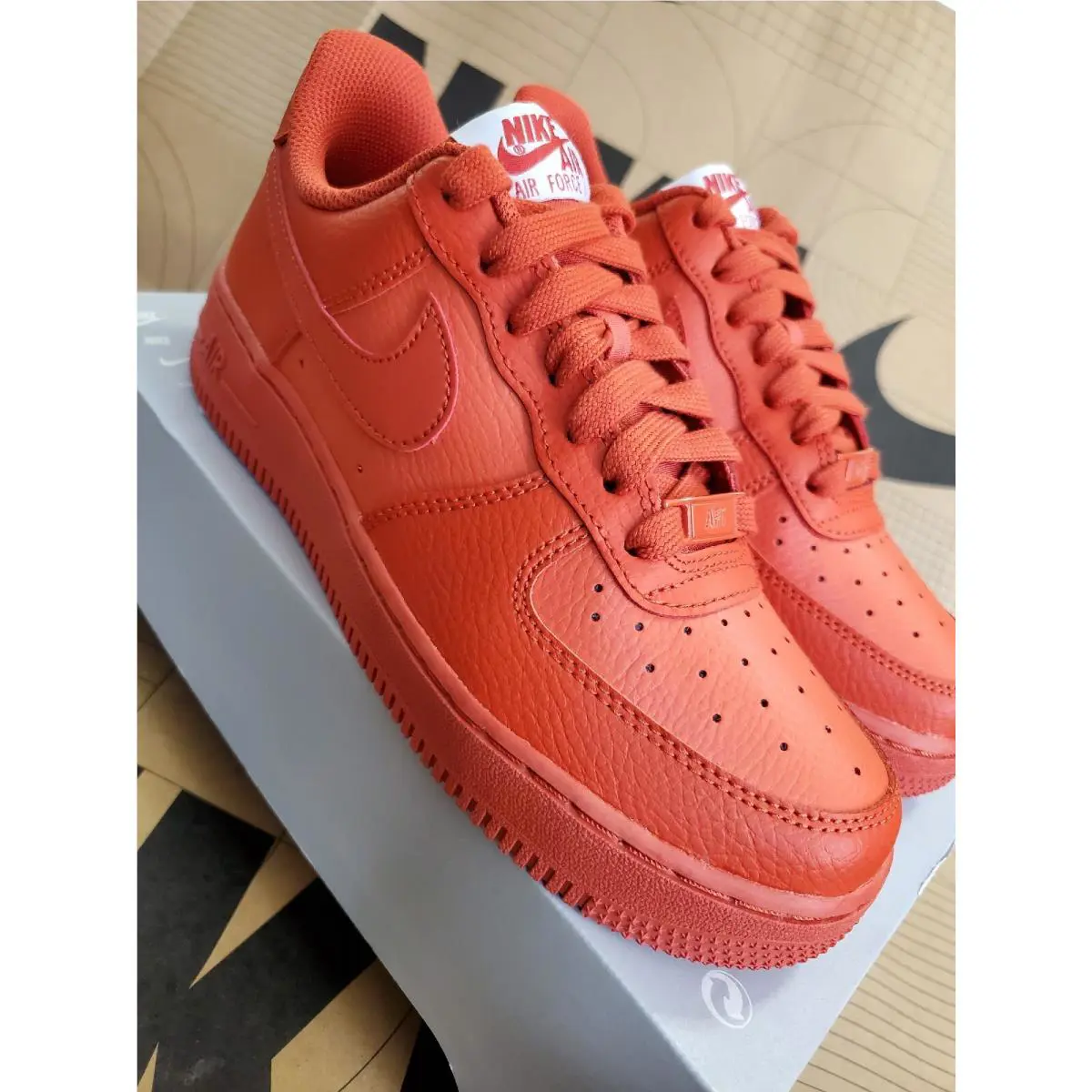 Nike shoes - Nike Air Force 1 - Air Force - DZ4442-800 - Orange 0