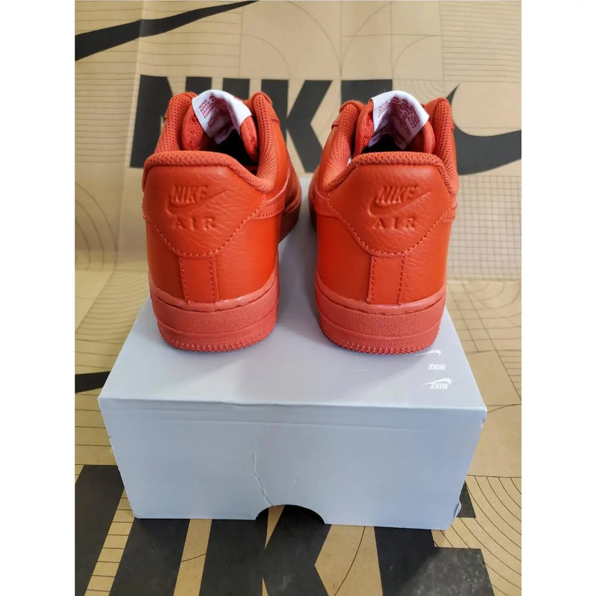 Nike shoes - Nike Air Force 1 - Air Force - DZ4442-800 - Orange 3