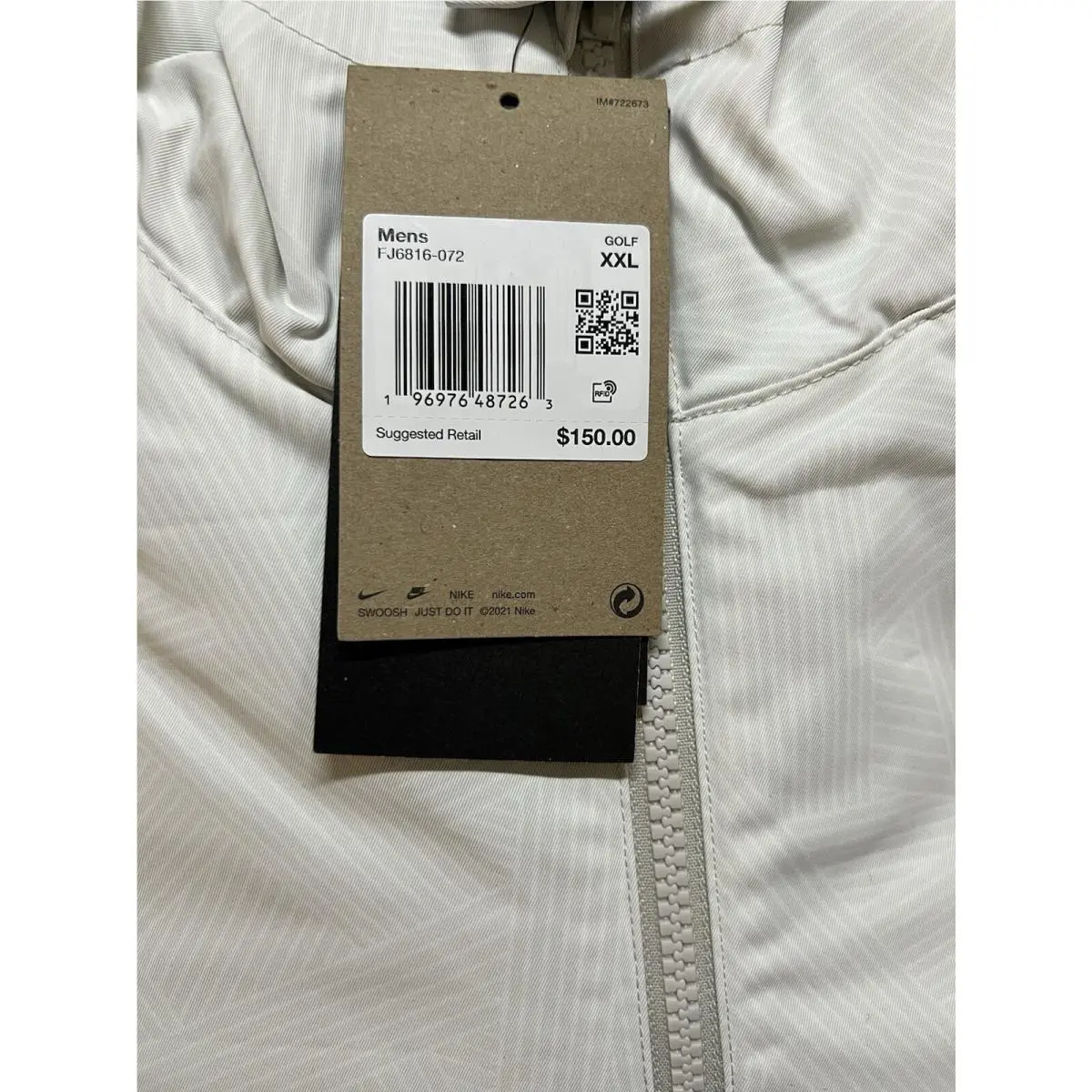 Nike clothing - Nike Repel Unscripted - Repel Unscripted - FJ6816072 - Light Bone/Black (UPC: 0196976487263) 4