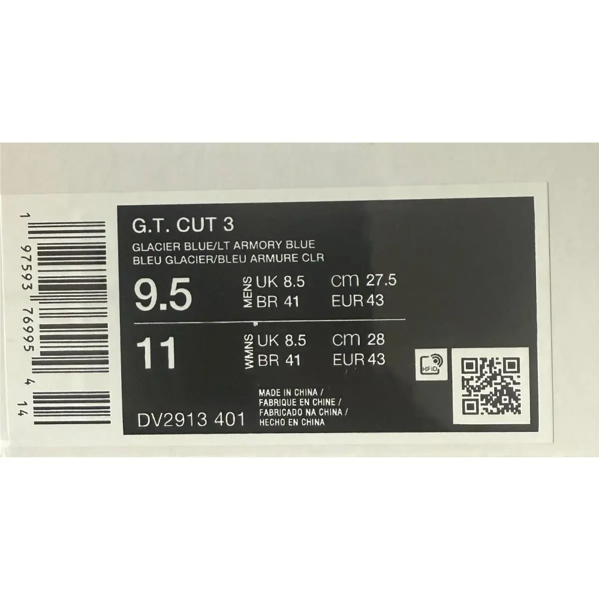 Nike shoes - Nike Air Zoom GT Cut 3 - DV2913-401 - Multicolor (UPC: 00197593769954) 4