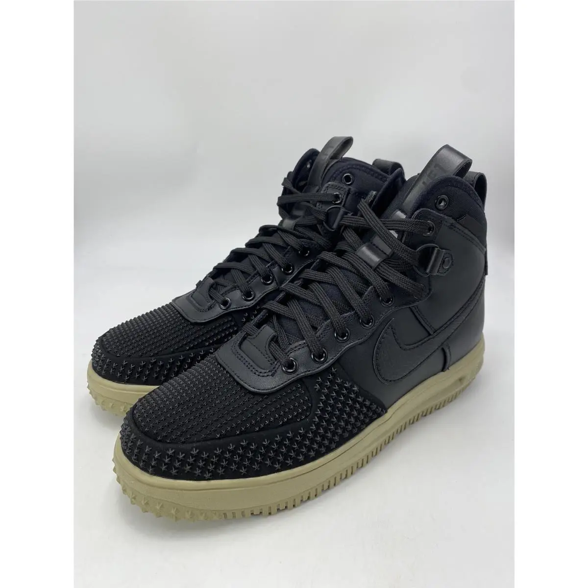 Nike shoes - Nike Lunar Force 1 Duckboot - DZ5320 001 - Black/Neutral Olive (UPC: 196968233298) 2