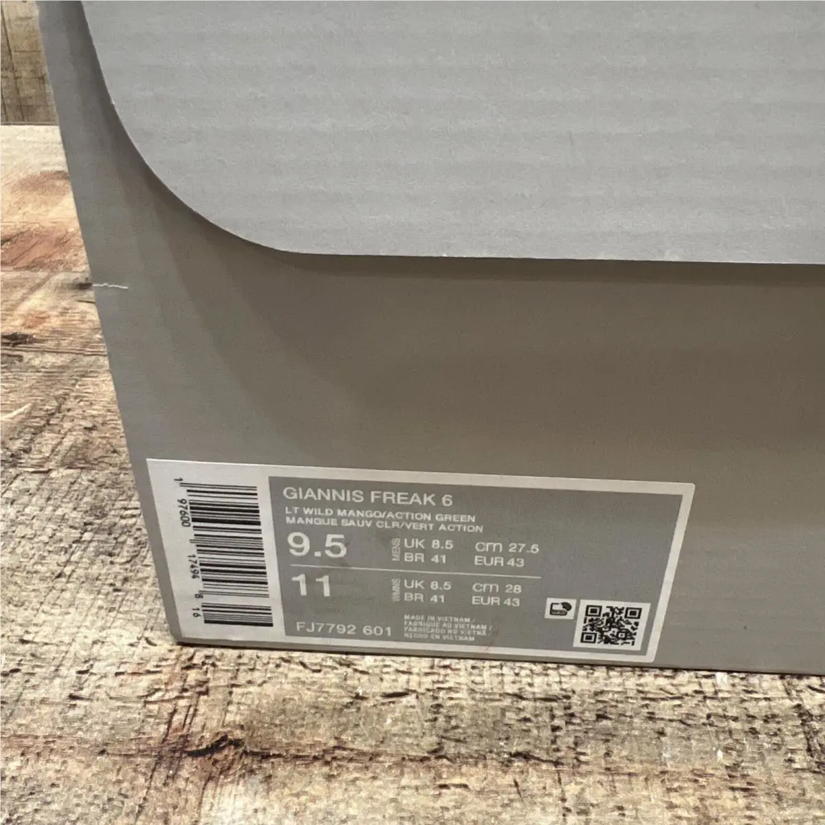 Nike shoes - Nike Giannis Freak - Giannis Freak - FJ7792-601 - Orange (UPC: 197600174948) 2