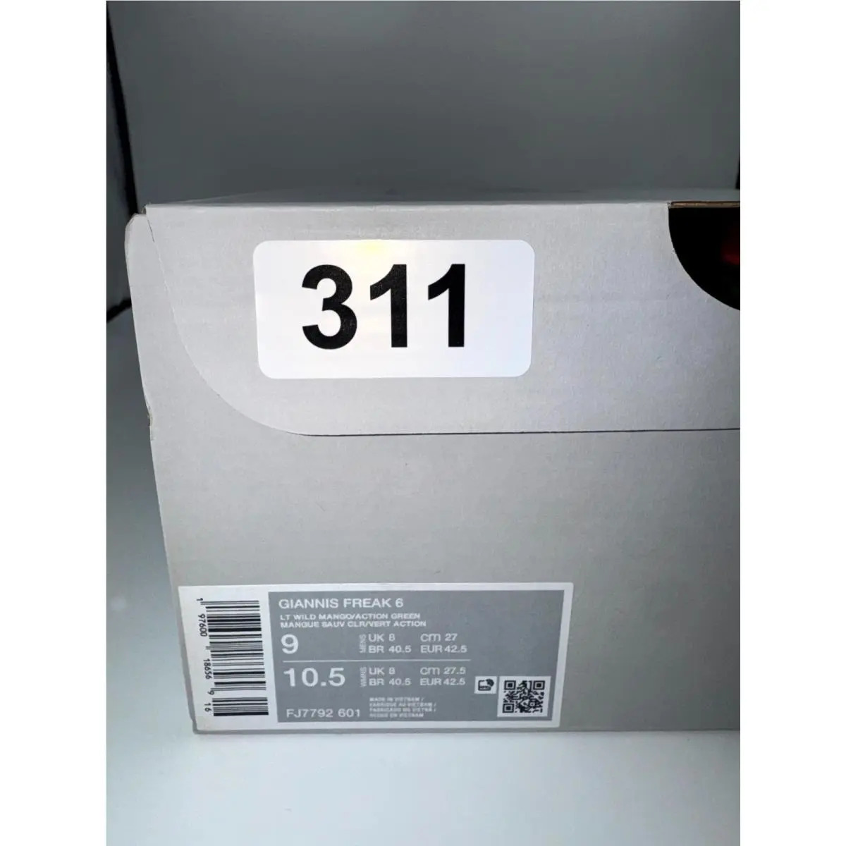 Nike shoes - Nike Giannis Freak 6 - Giannis Freak - FJ7792-601 - Orange (UPC: 197600186569) 4