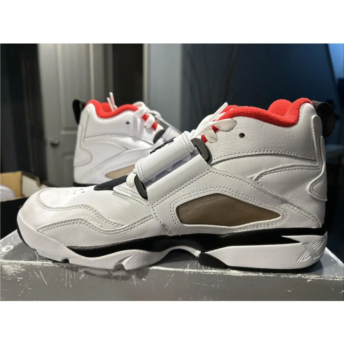 Nike shoes - Nike Air Diamond Turf - Air Diamond Turf - IB2239-100 - White Black University Red 0