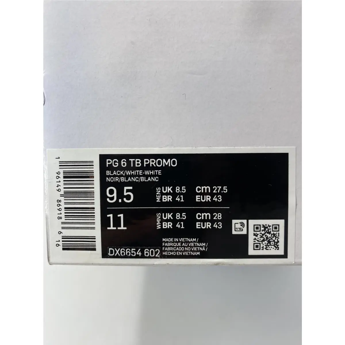 Nike shoes - Nike PG 6 - DX6654 602 - Red/White 6