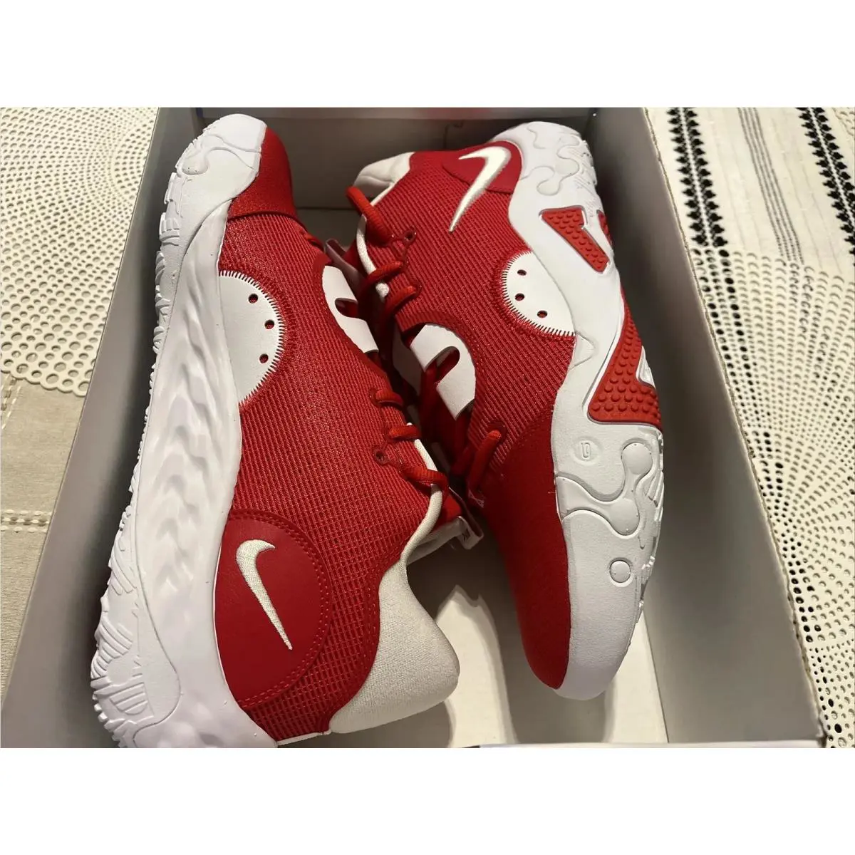 Nike shoes - Nike PG 6 - DX6654-602 - University Red White 11