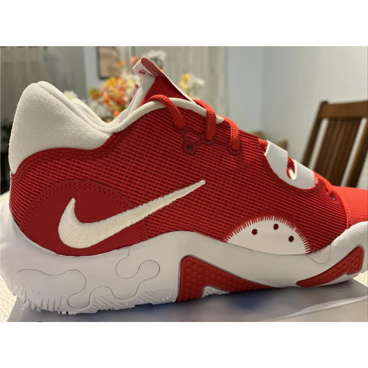 Nike shoes - Nike PG 6 - DX6654-602 - University Red White 5