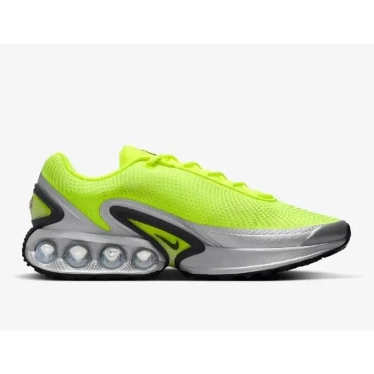 Nike Air Max DN Volt Mens Size 8.5 Black Glow Sequoia Running Shoes DV3337 700