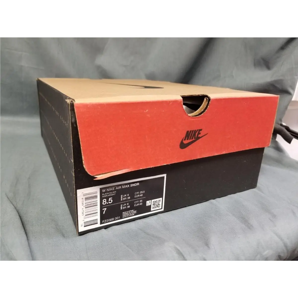 Nike shoes - Nike Air Max Sunder - Air Max Sunder - FZ2068 001 - Black (UPC: 197599473657) 12