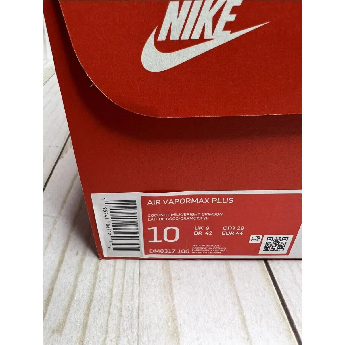 Nike shoes - Nike Air Vapormax Plus - Air Vapormax Plus - DM8317-100 - Multicolor (UPC: 195241068121) 8