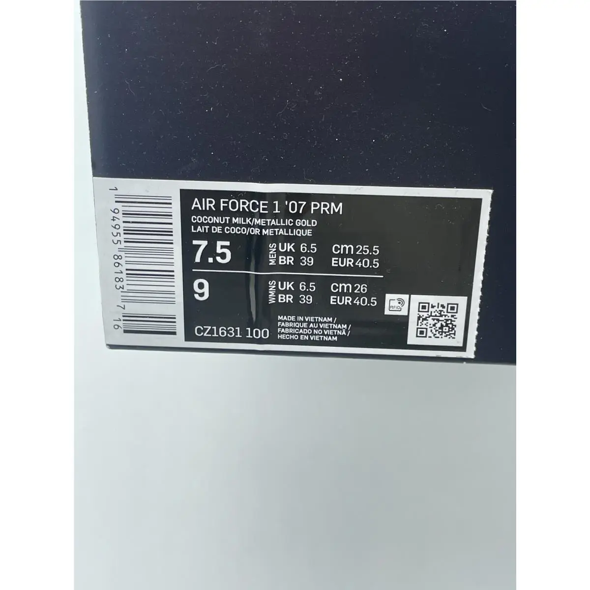Nike shoes - Nike Air Force 1 - Air Force - CZ1631-100 - Multicolor 10