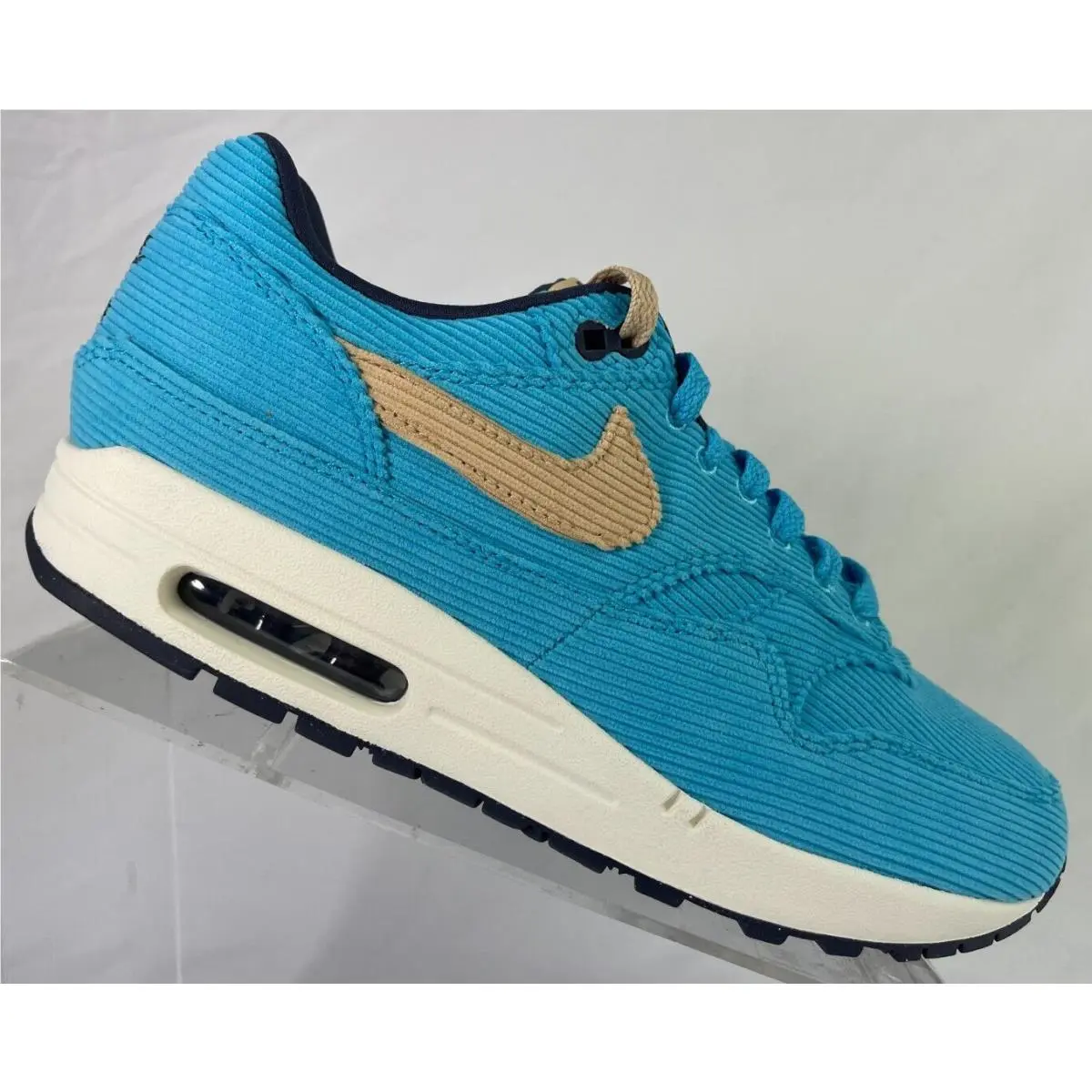 Nike Air Max 1 Prm Corduroy Baltic Blue FB8915-400 Men`s Size 9