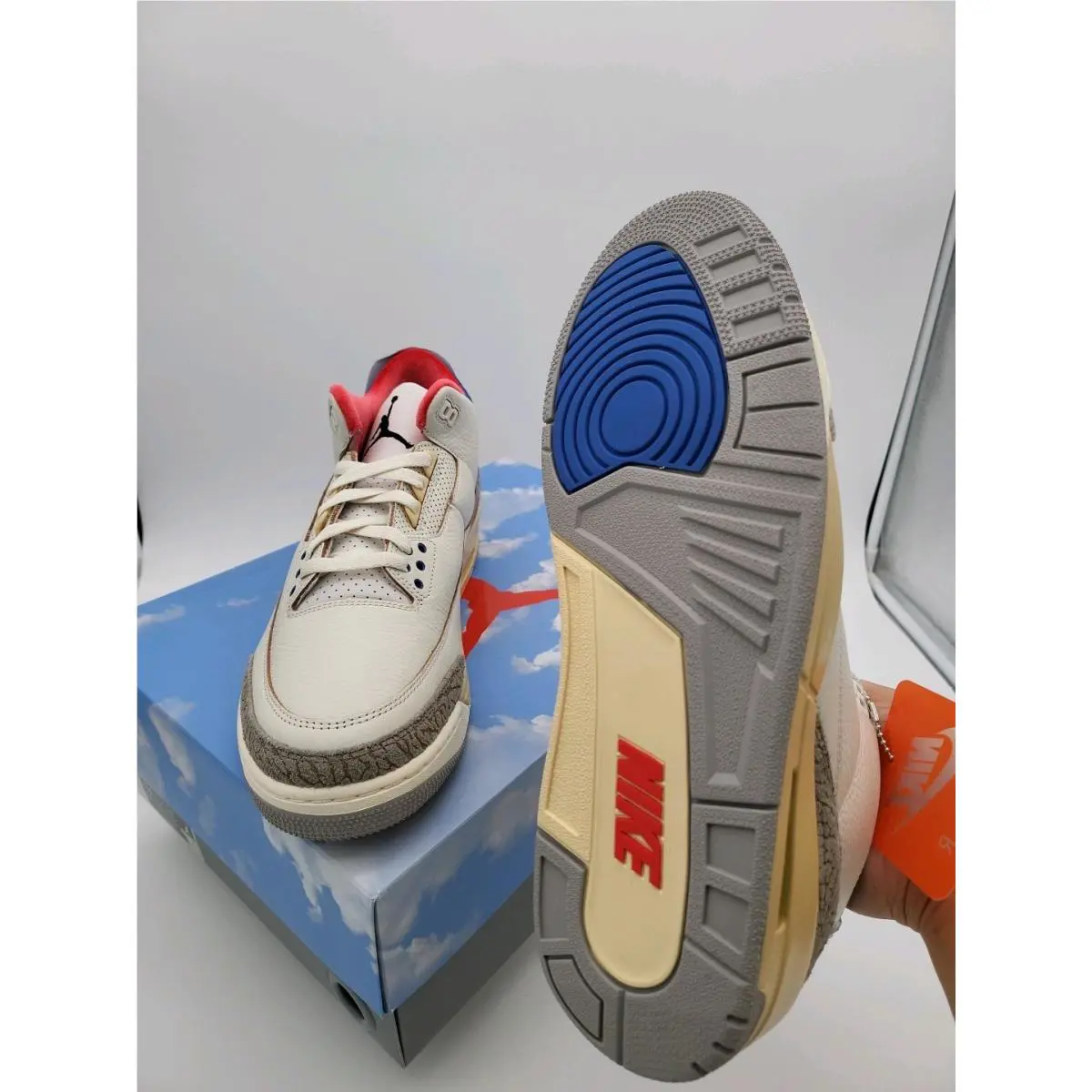 Nike shoes - Air Jordan 3 - Air - IB1482-100 - Multicolor (UPC: 197876880956) 15