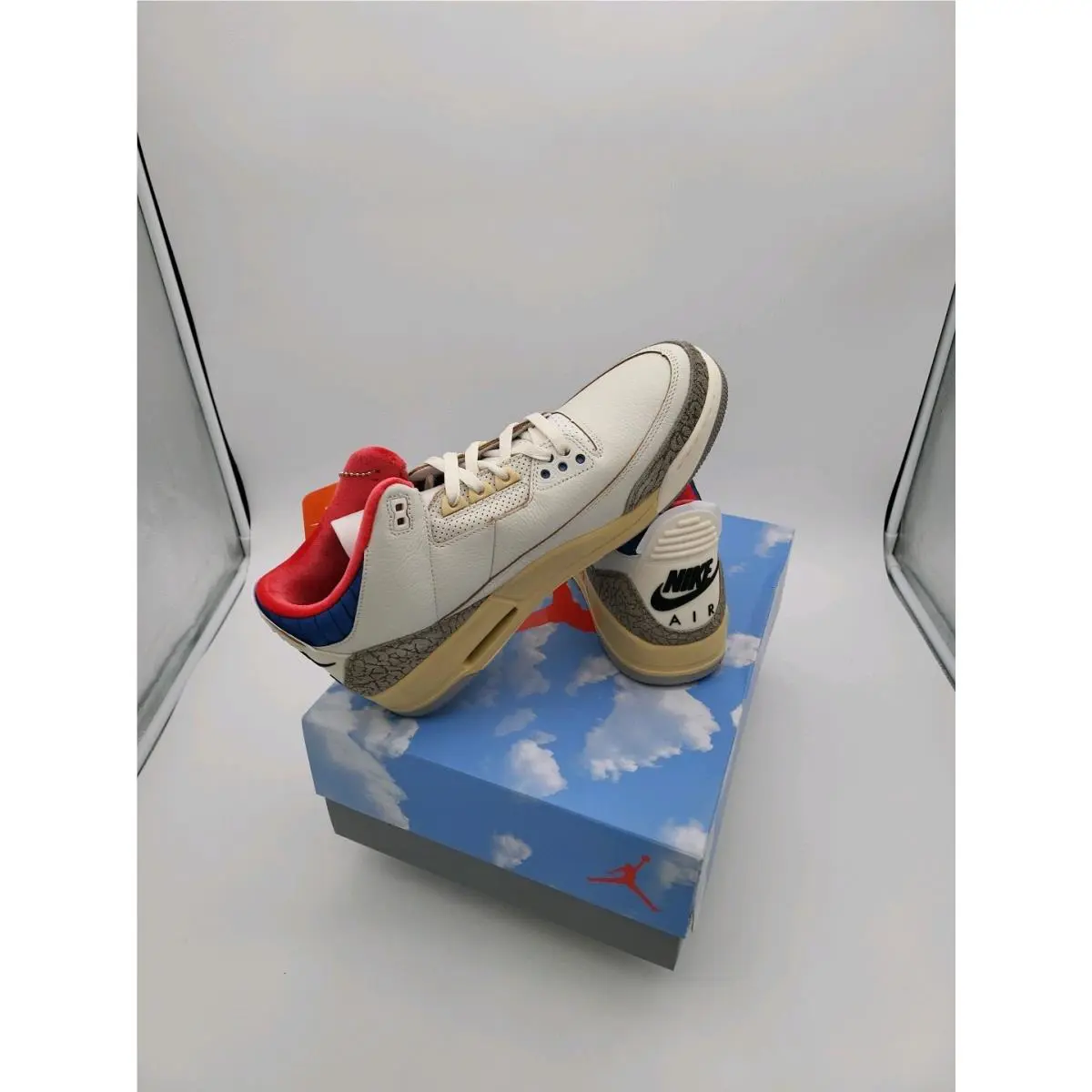 Nike shoes - Air Jordan 3 - Air - IB1482-100 - Multicolor (UPC: 197876880956) 2