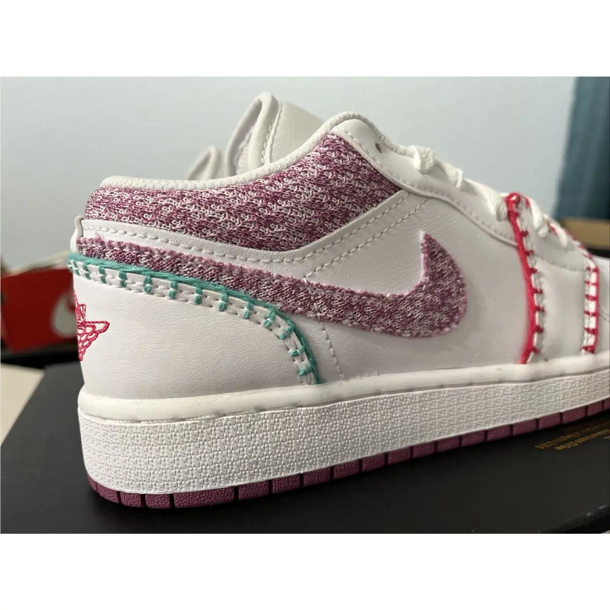 Nike shoes - Air Jordan 1 Mid SE GS - DM9037 100 - White 5