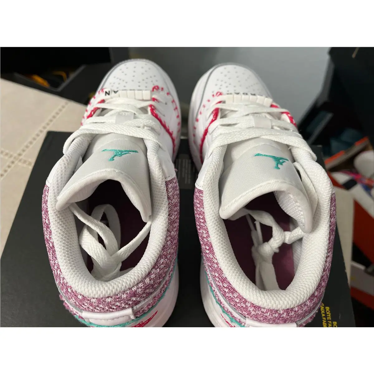 Nike shoes - Air Jordan 1 Mid SE GS - DM9037 100 - White 7