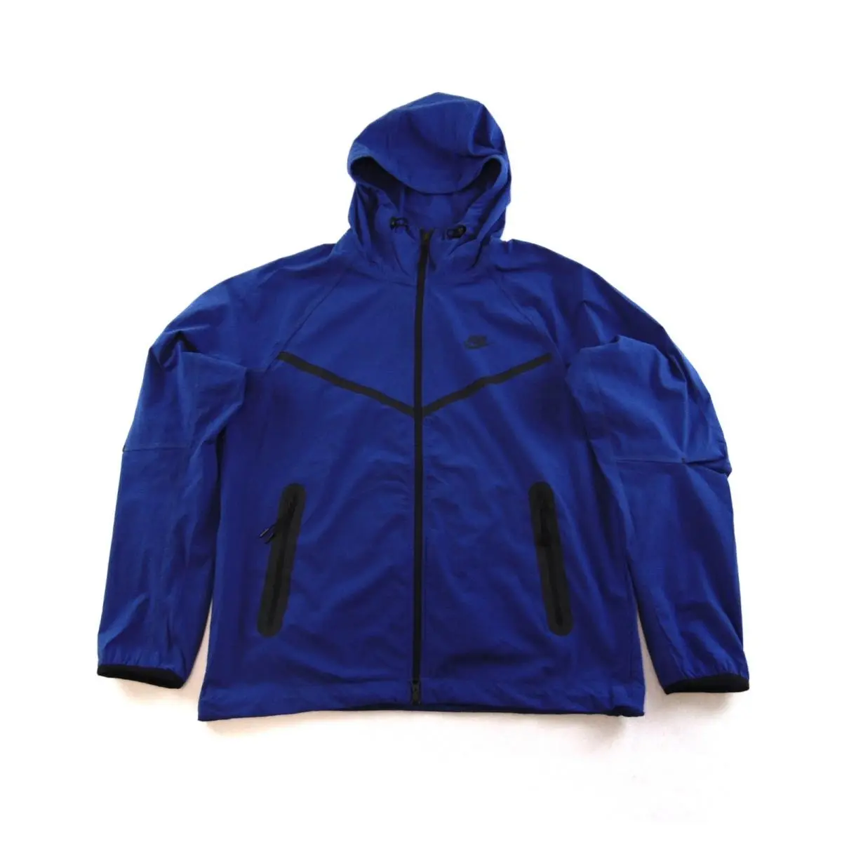 Nike Tech Fleece Woven Royal Blue Tracksuit Jacket Sz S HM7151 480 Rare