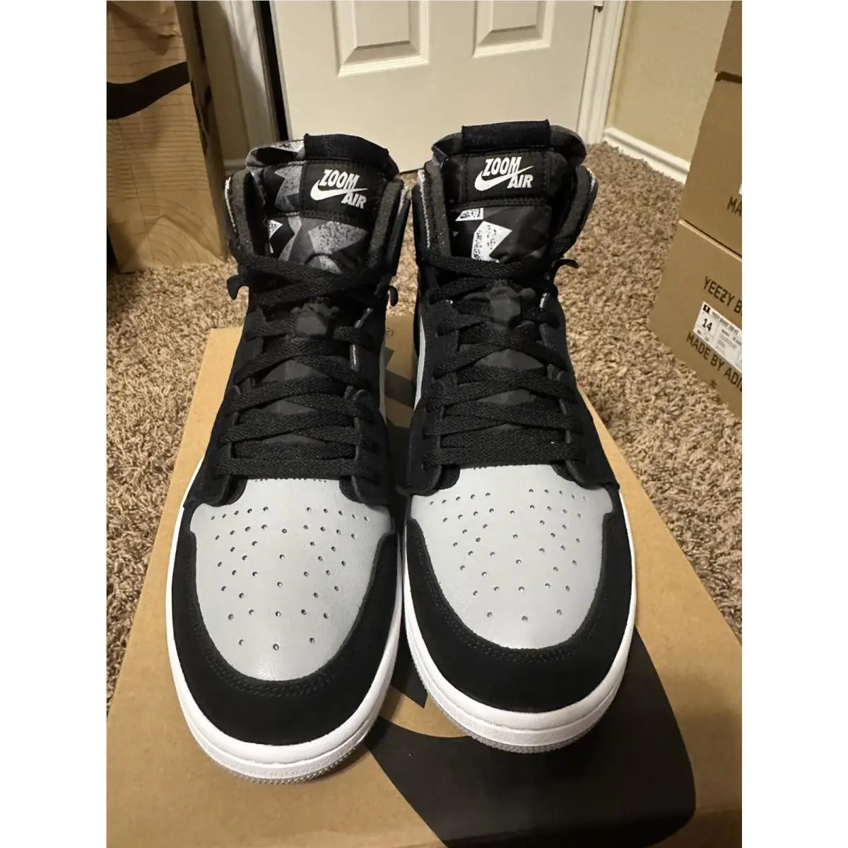 Nike shoes - Nike Air Jordan 1 - Air - CT0978-001 - BLACK/LIGHT SMOKE GREY/WHITE (UPC: 0196151877865) 0