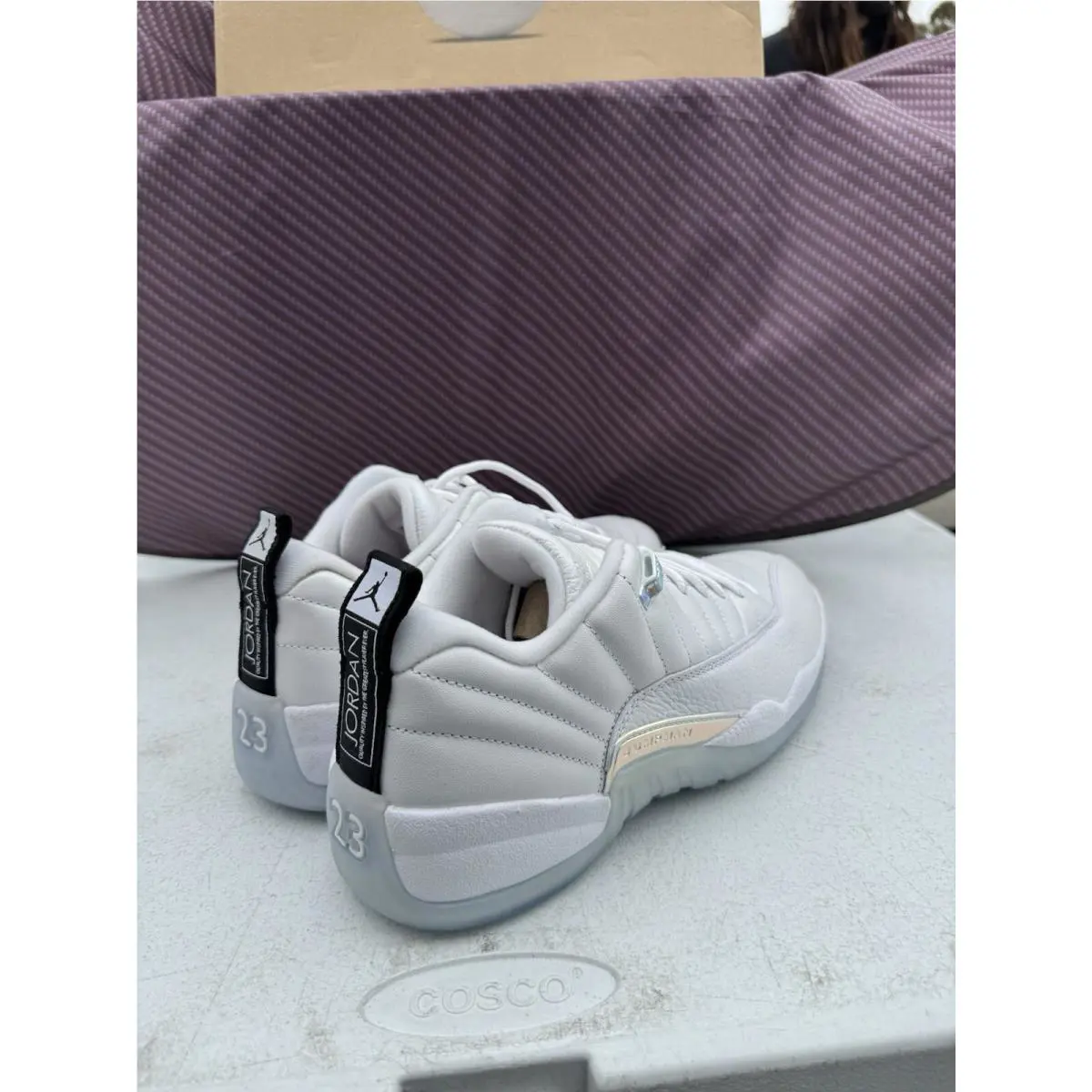 Nike shoes - Air Jordan 12 - Air - DB0733-190 - White 4