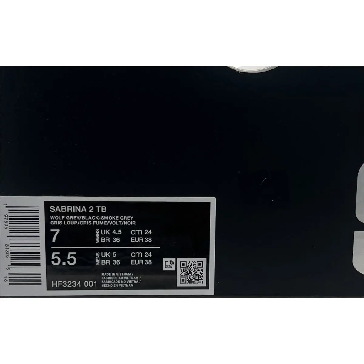 Nike shoes - Nike Sabrina 2 - Sabrina - HF3234-001 - Gray 5