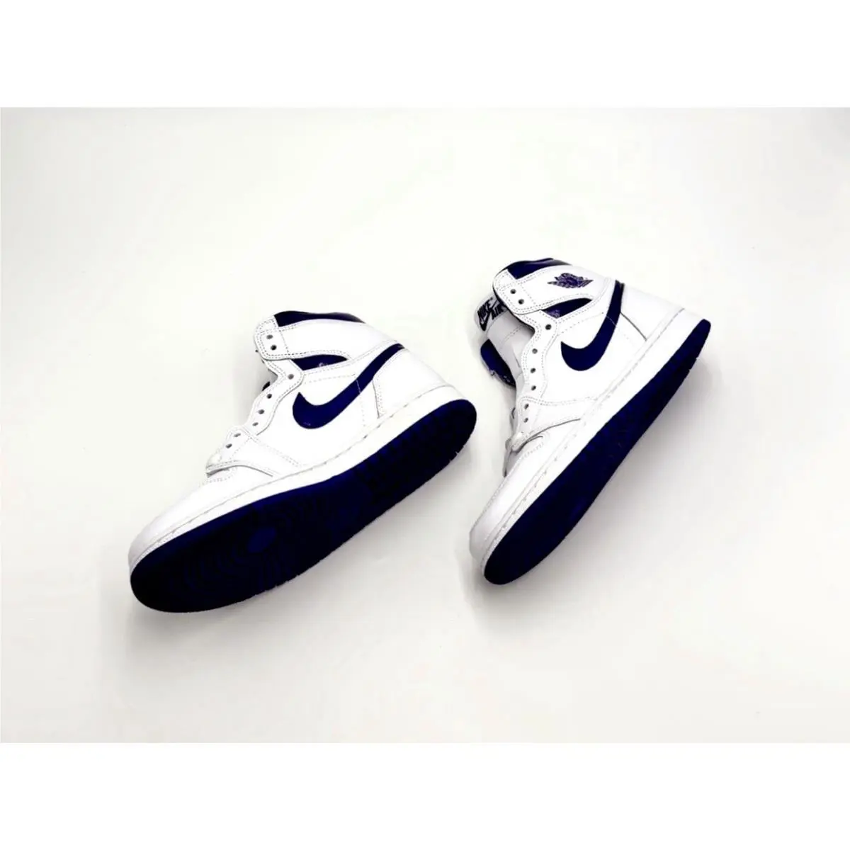 Nike shoes - Air Jordan 1 - Air - CD0461151 - WHITE/COURT PURPLE (UPC: 194956600749) 2