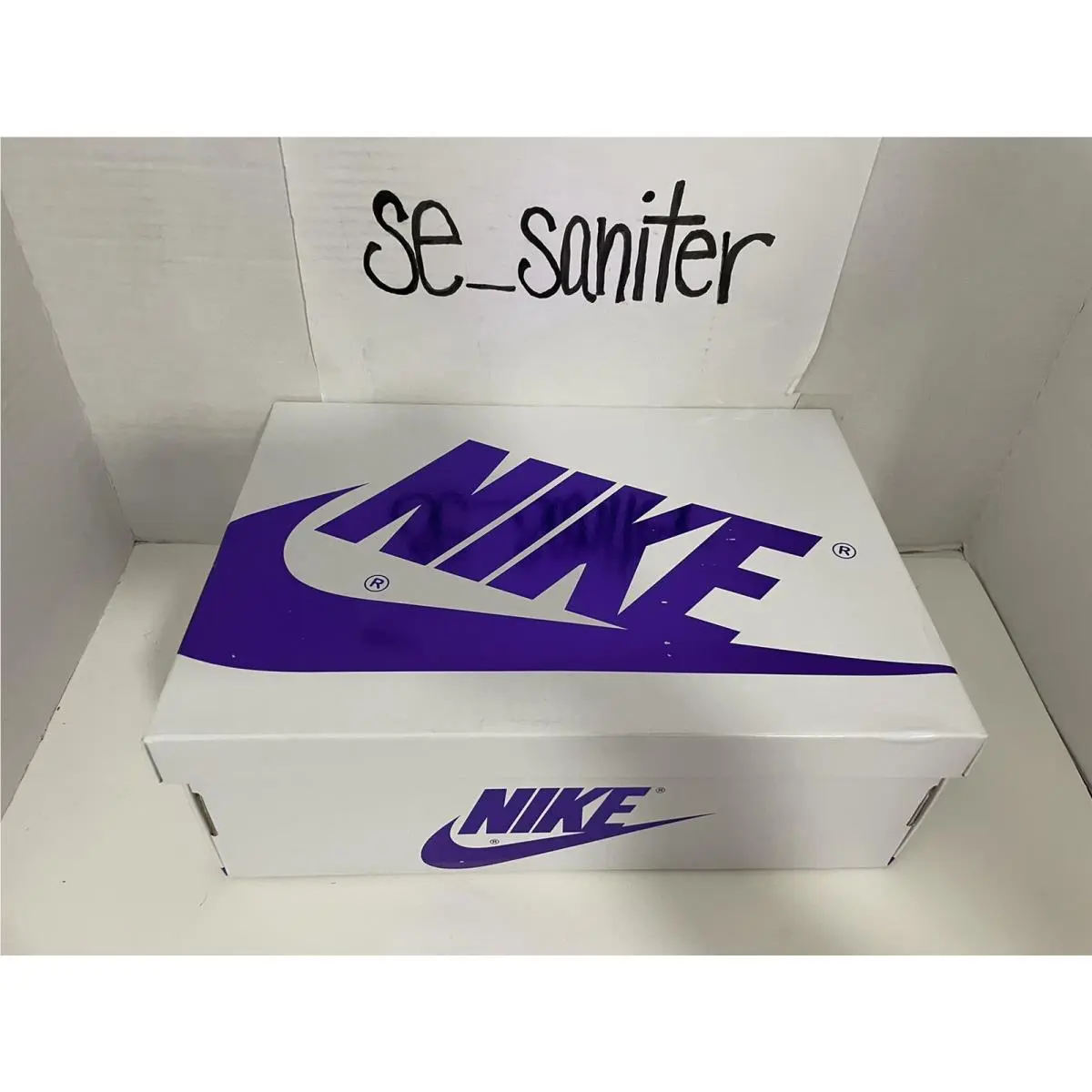 Nike shoes - Air Jordan 1 - Air - CD0461151 - WHITE/COURT PURPLE (UPC: 194956600749) 6