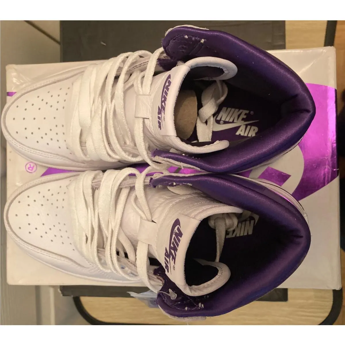 Nike shoes - Air Jordan 1 - Air - CD0461-151 - White/Court Purple 3
