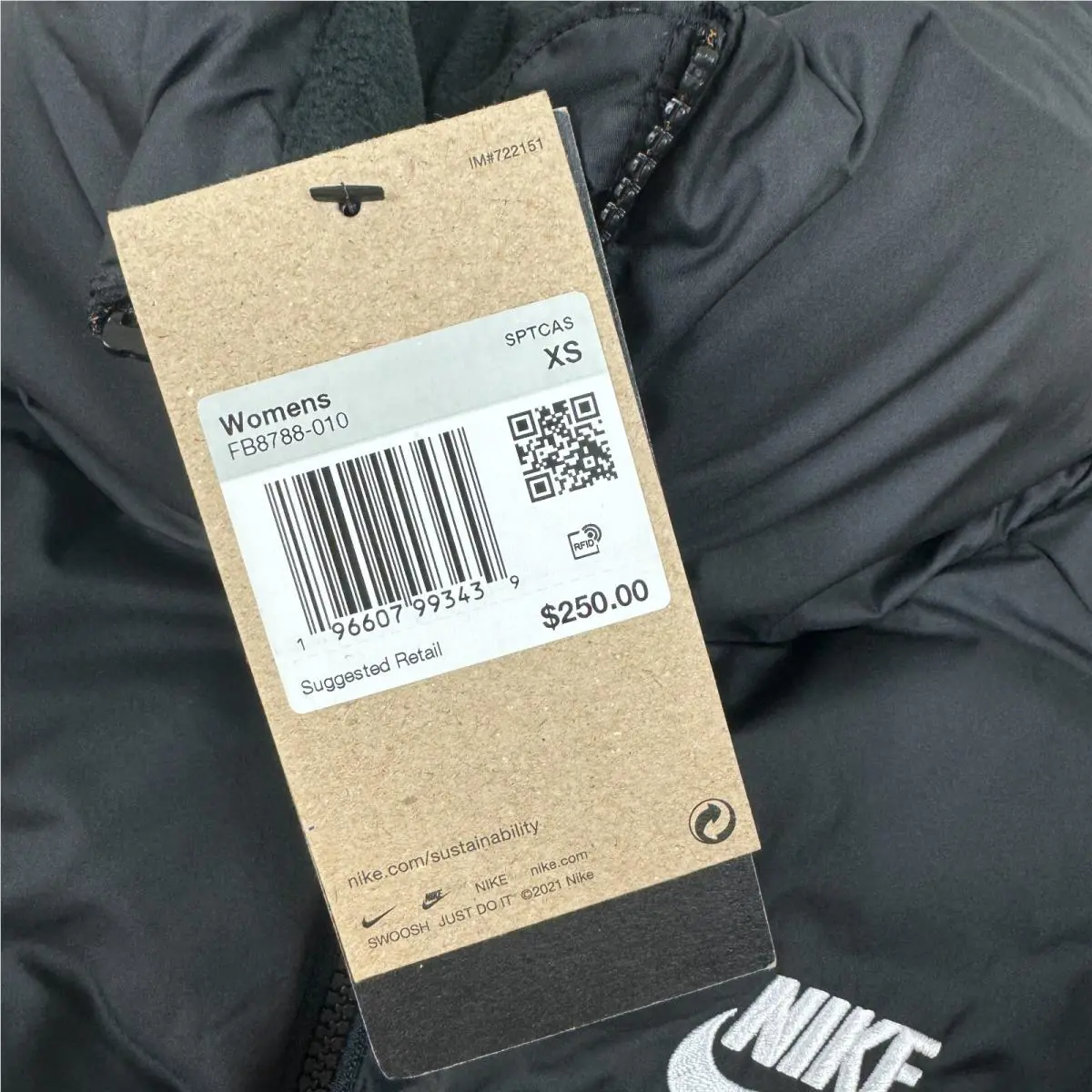 Nike clothing - Nike Sportswear Therma-Fit Repel Puffer Jacket - FB8788-010 - Black (UPC: 196607993477) 1
