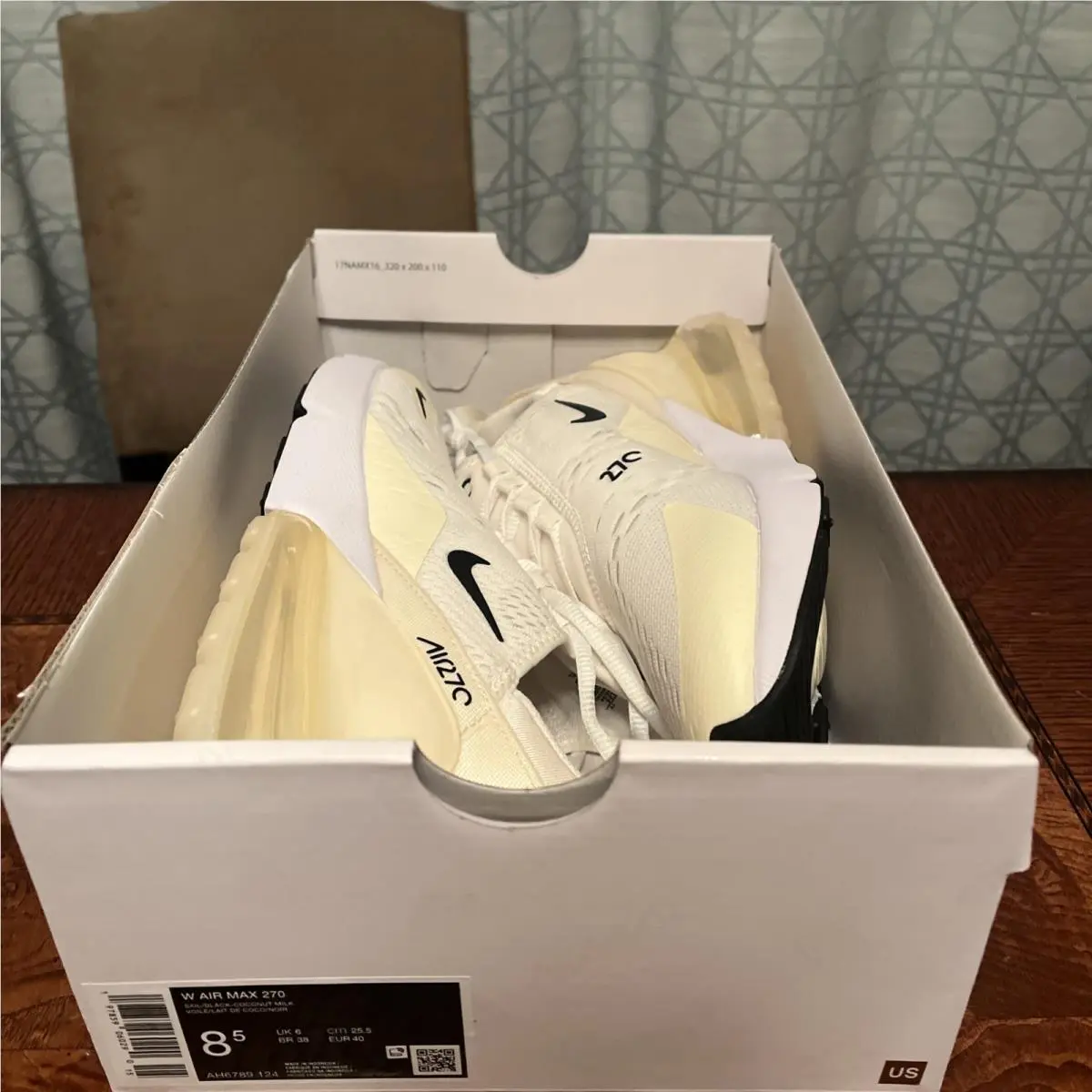 Nike shoes - Nike Air Max 270 - Air Max - AH6789-124 - Sail Black Coconut Milk 4