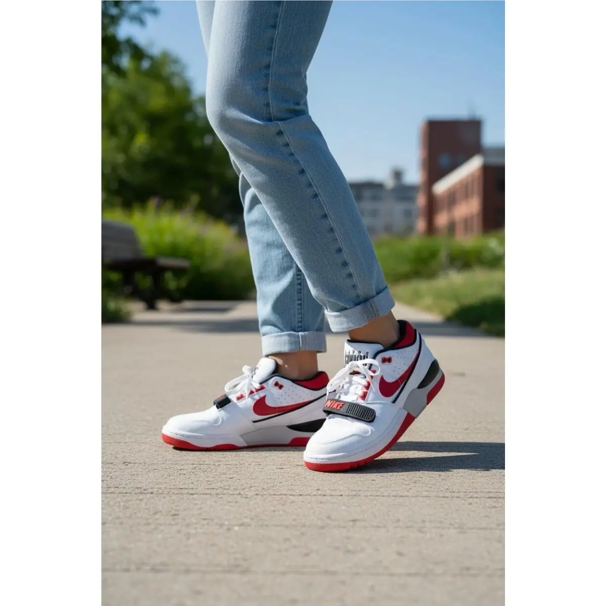 Nike shoes - Nike Air Alpha Force - Air Alpha Force - DZ6763-101 - White 1