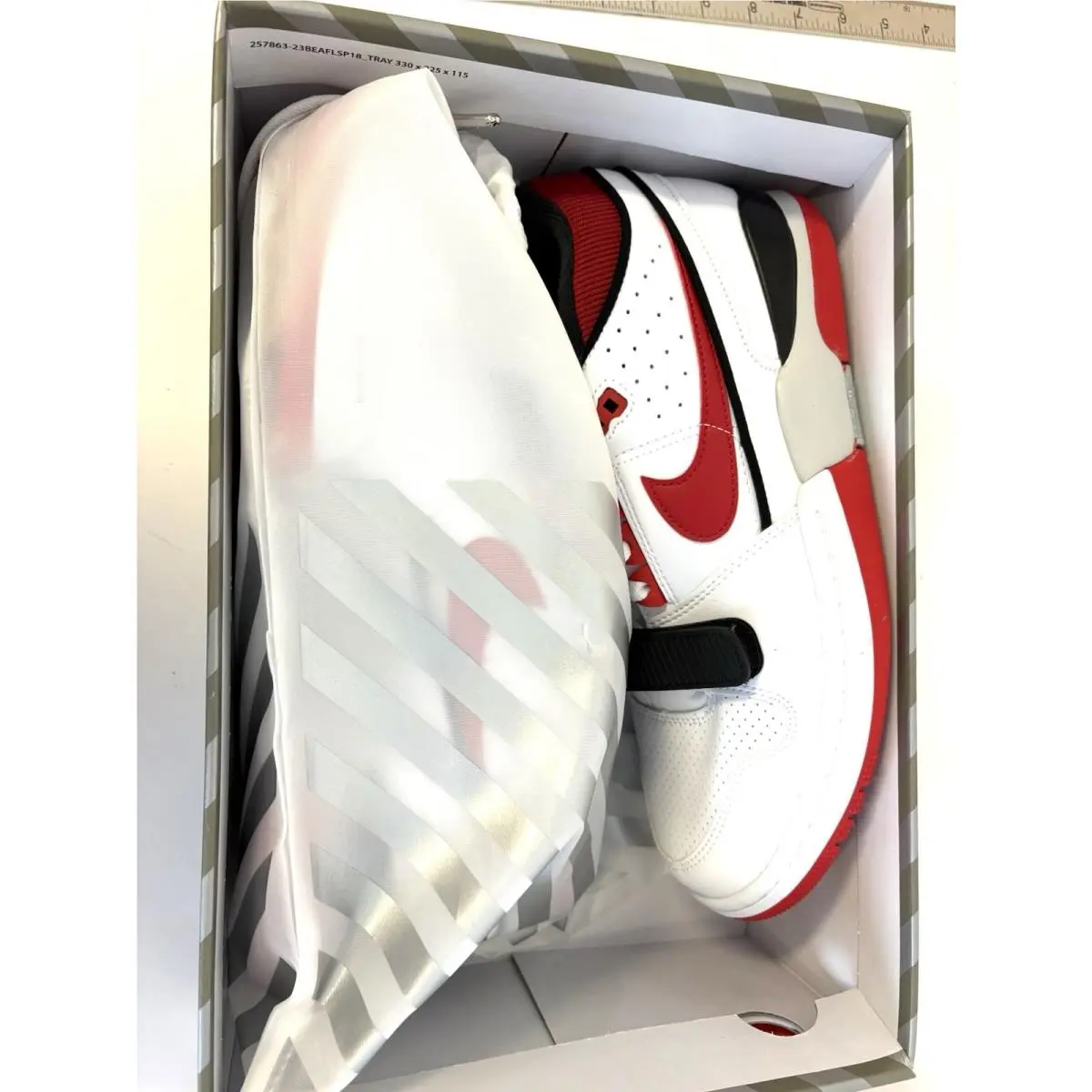 Nike shoes - Nike Air Alpha Force - Air Alpha Force - DZ6763-101 - White 5