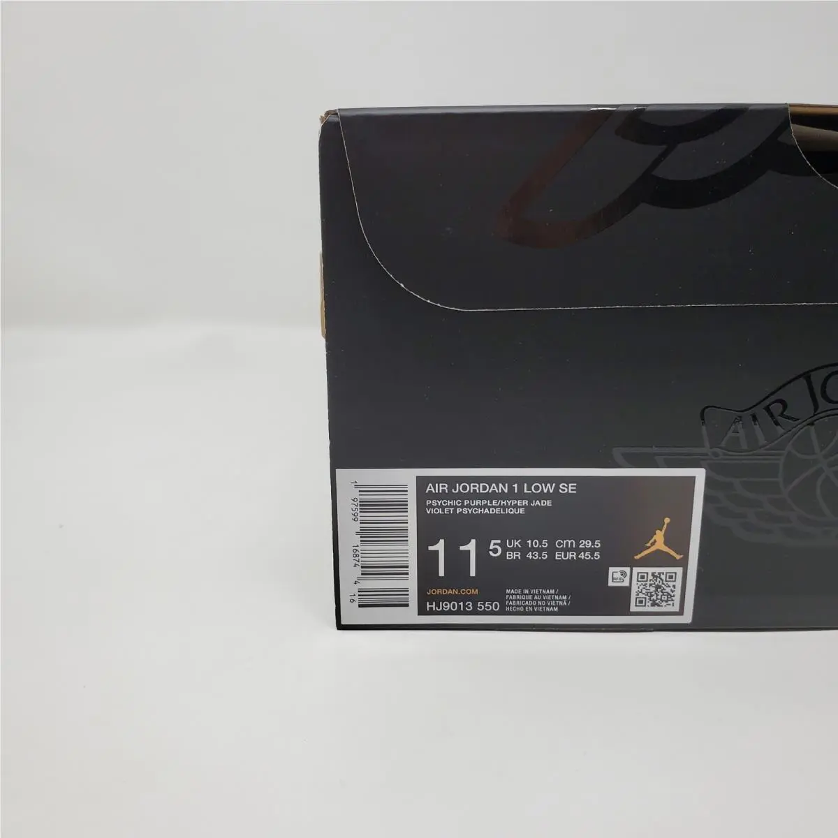 Nike shoes - Air Jordan 1 Low SE - HJ9013-550 - Purple 9