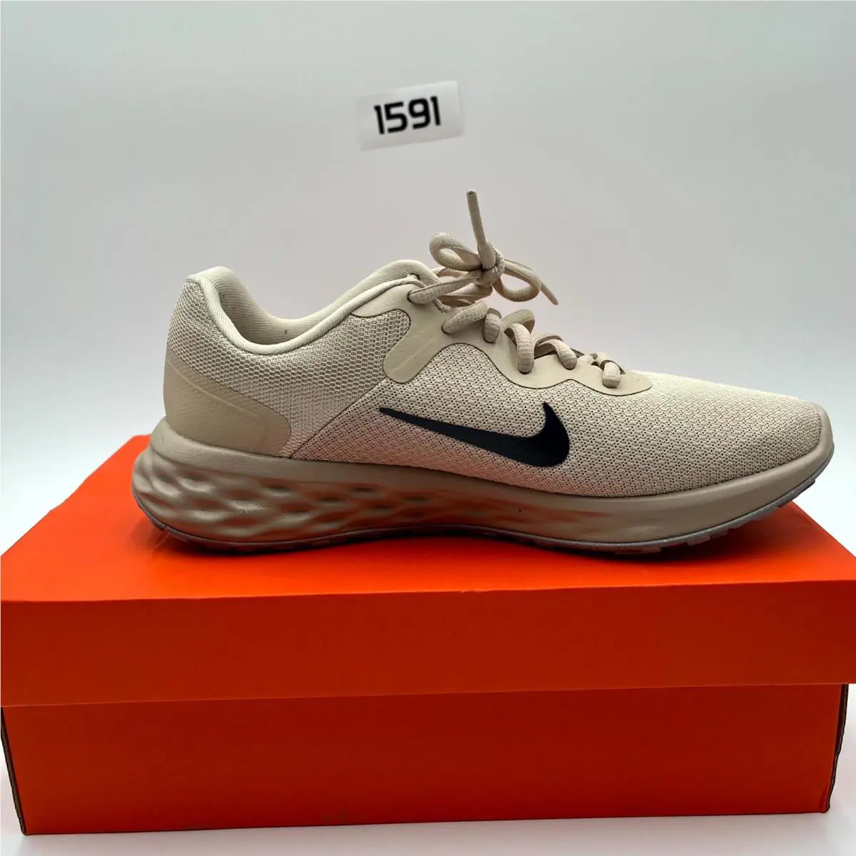 Nike shoes - Nike Revolution 6 - Revolution - DC3728-101 - Oatmeal 2