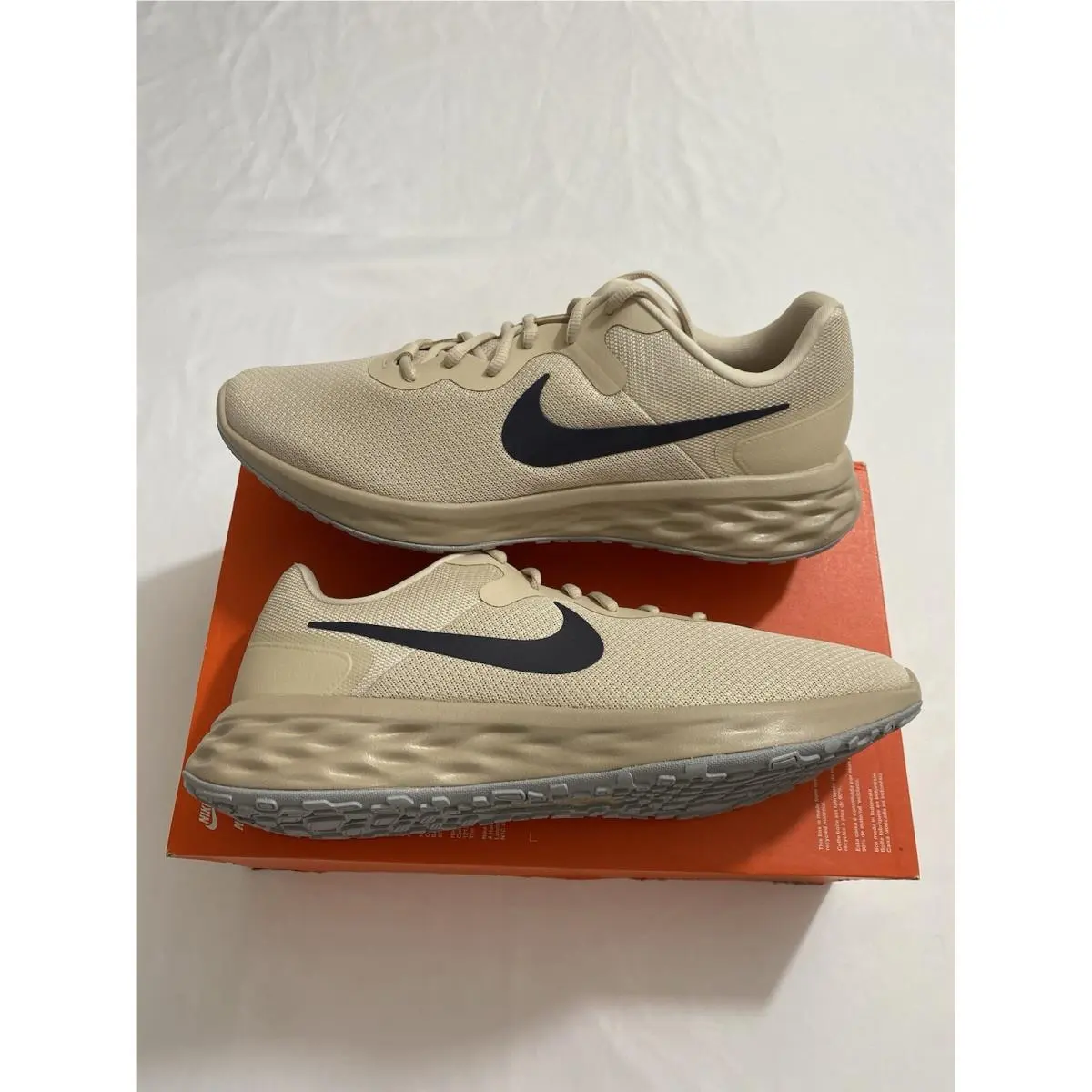 Nike shoes - Nike Revolution 6 - Revolution - DC3728-101 - Beige (UPC: 0196604421034) 1