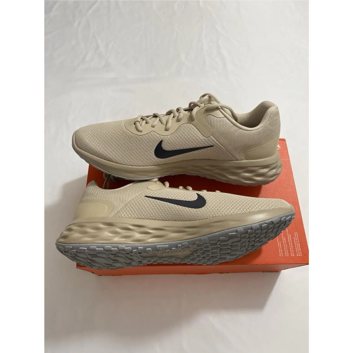 Nike shoes - Nike Revolution 6 - Revolution - DC3728-101 - Beige (UPC: 0196604421034) 2