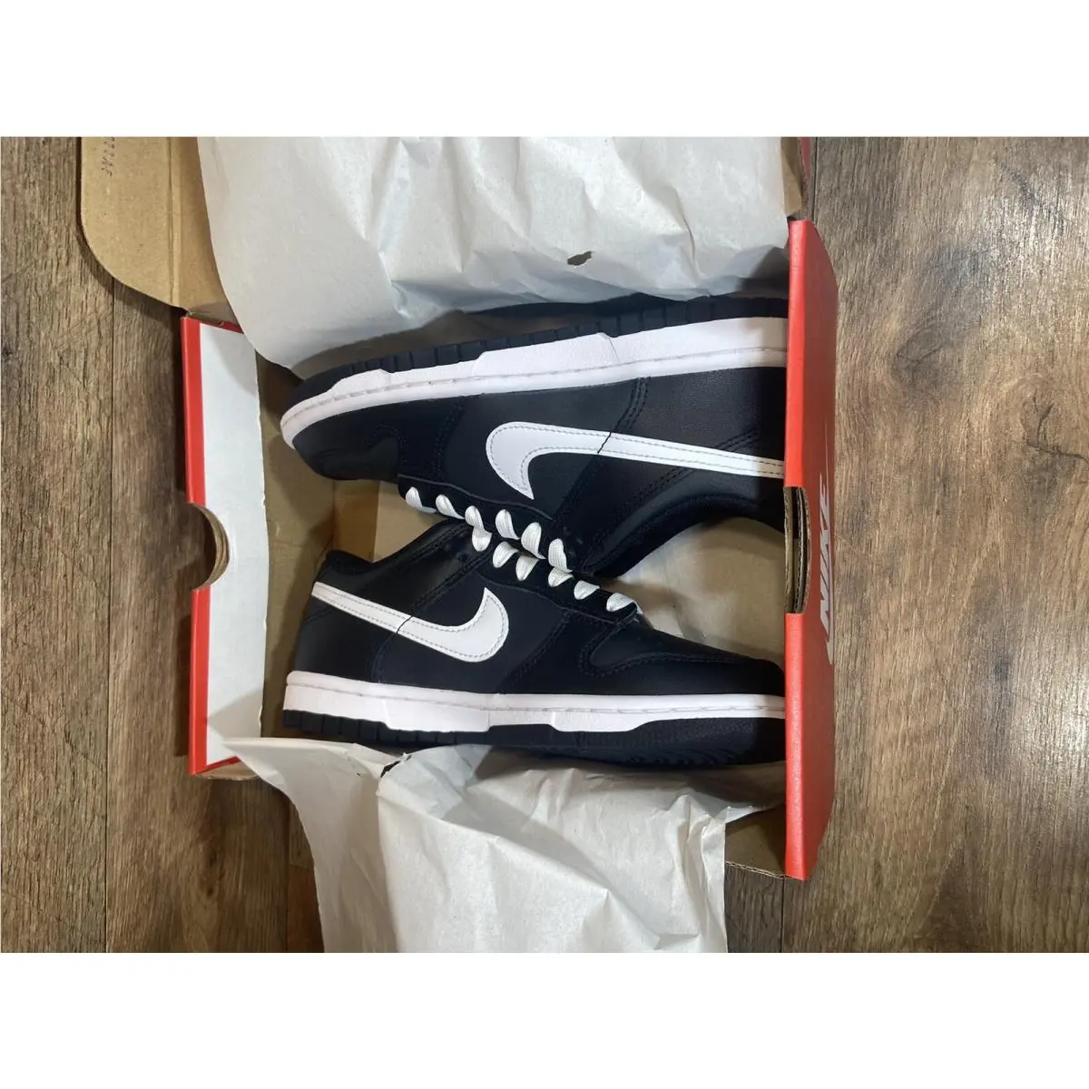 Nike shoes - Nike Dunk Retro Low - Dunk Retro Low - DJ6188002 - Black, Manufacturer: White, Black 6