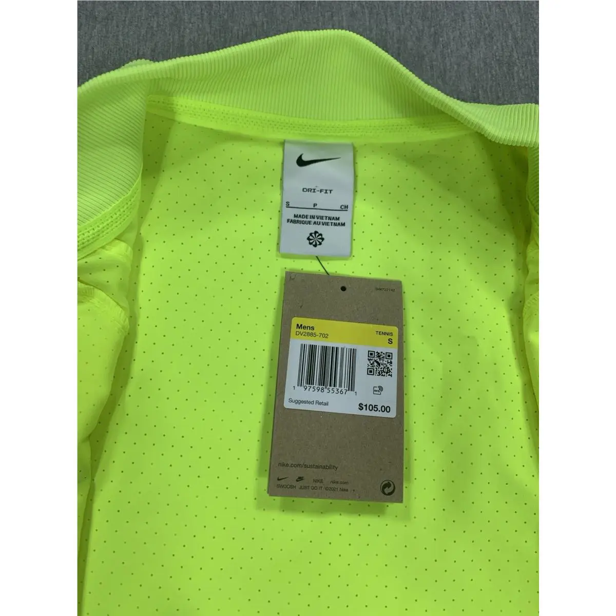 Nike clothing - Nike Dri-Fit Rafa Nadal - Rafa Nadal - DV2885702 - Yellow 7