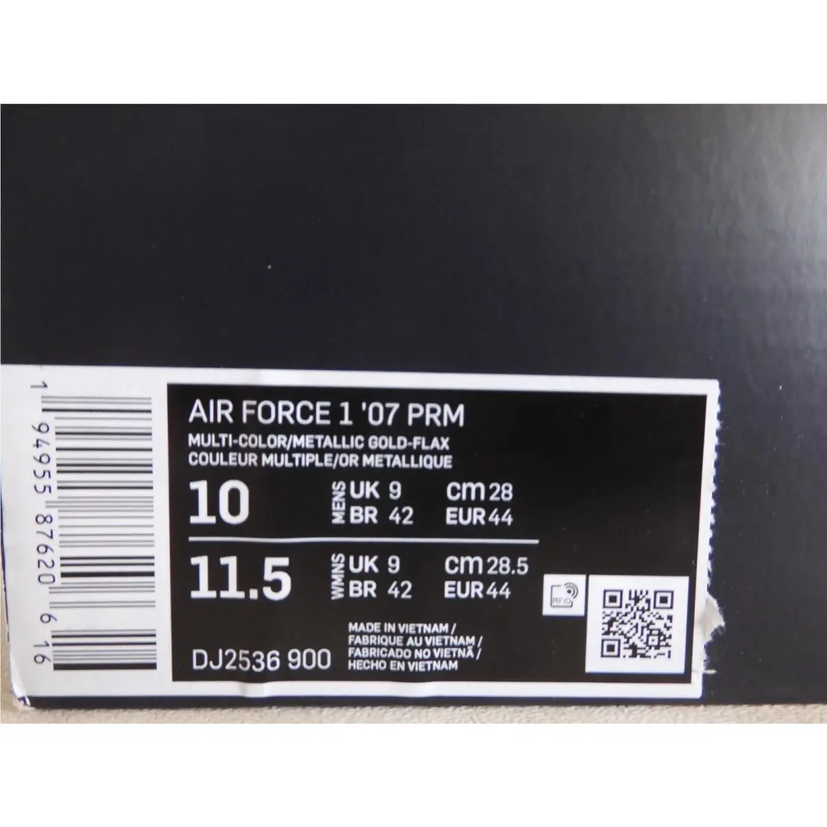 Nike shoes - Nike Air Force 1 `07 - DJ2536900 - Brown (UPC: 194955876206) 3