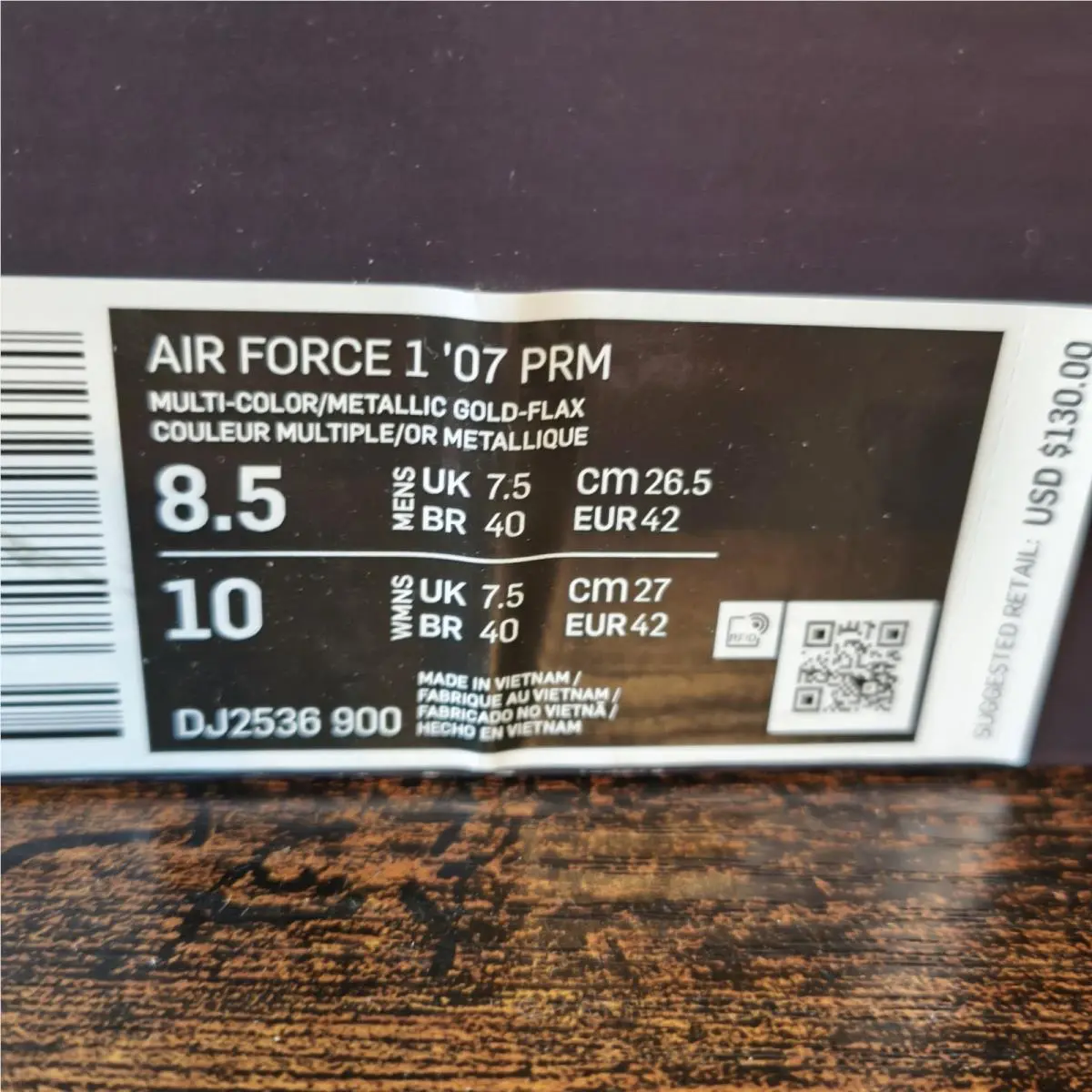 Nike shoes - Nike Air Force 1 - Air Force - DJ2536-900 - Multicolor 6