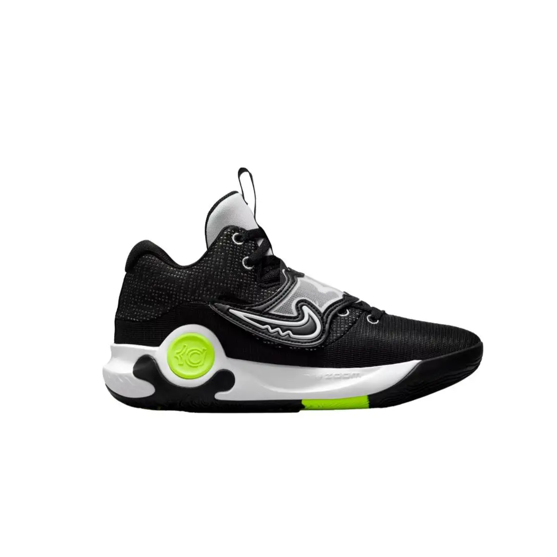 Nike Men`s KD Trey 5 X Basketball Shoes Size 10 Black White Volt Lime DD9538 007