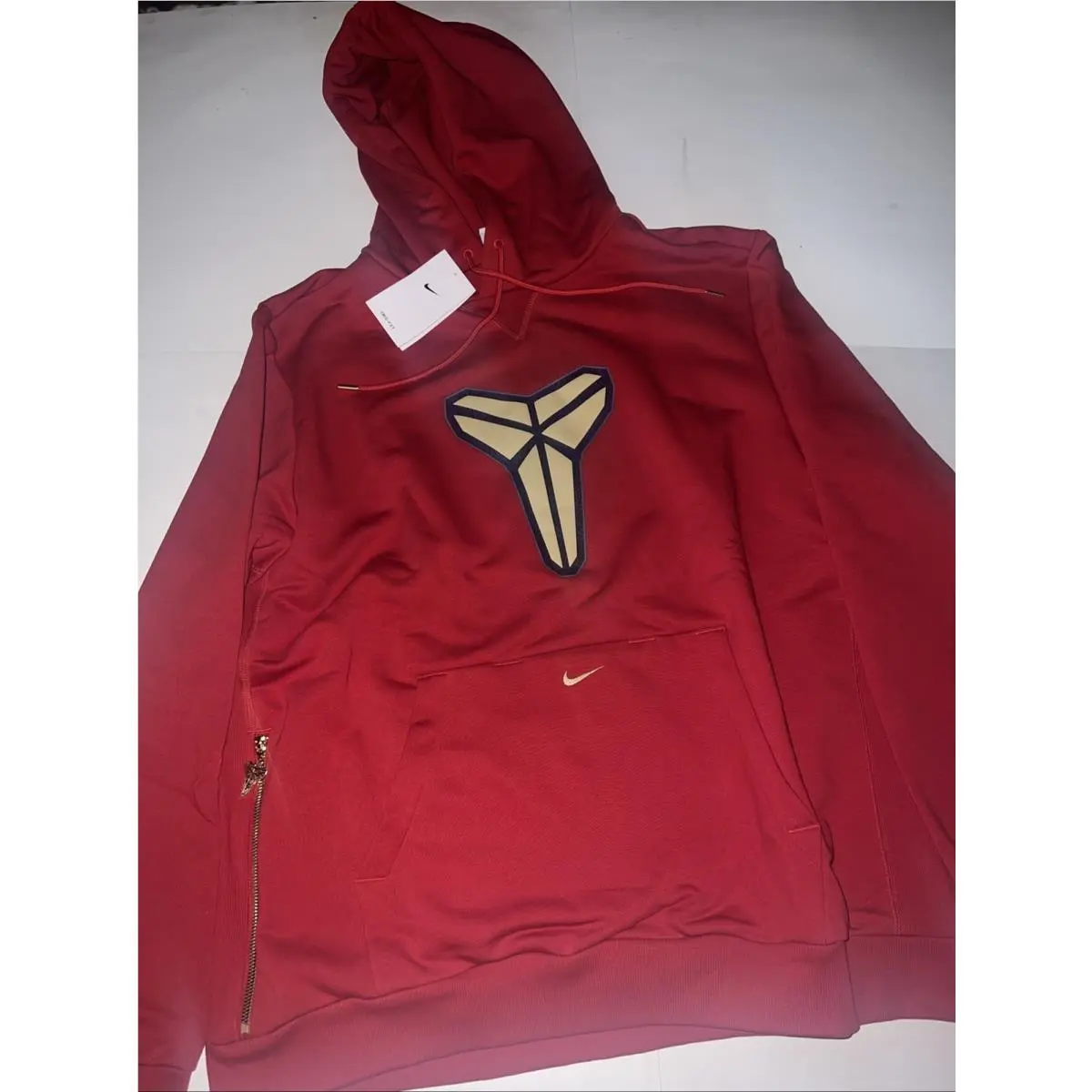 Nike Kobe Bryant Dri-fit Pullover Hoodie Mamba Red Men’s Sz Xxl
