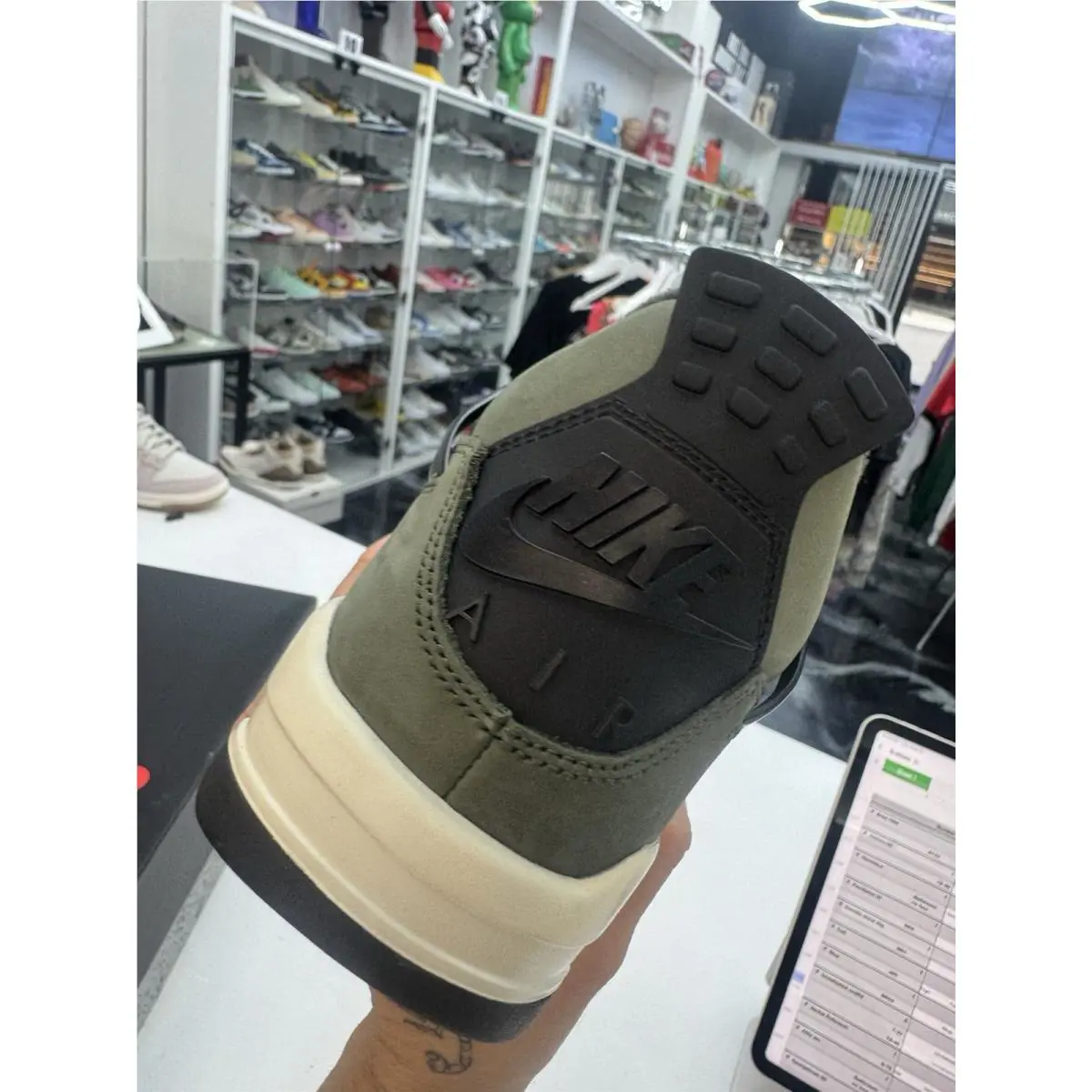 Nike shoes - Air Jordan 11 - Air - IB1519-200 - Green 3