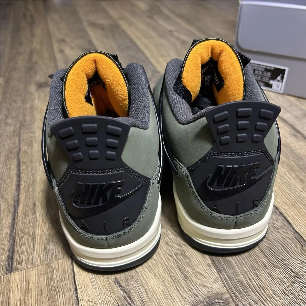Nike shoes - Air Jordan 4 - Air - IB1519-200 - Deep Green/Clementine/Black/Sail 5