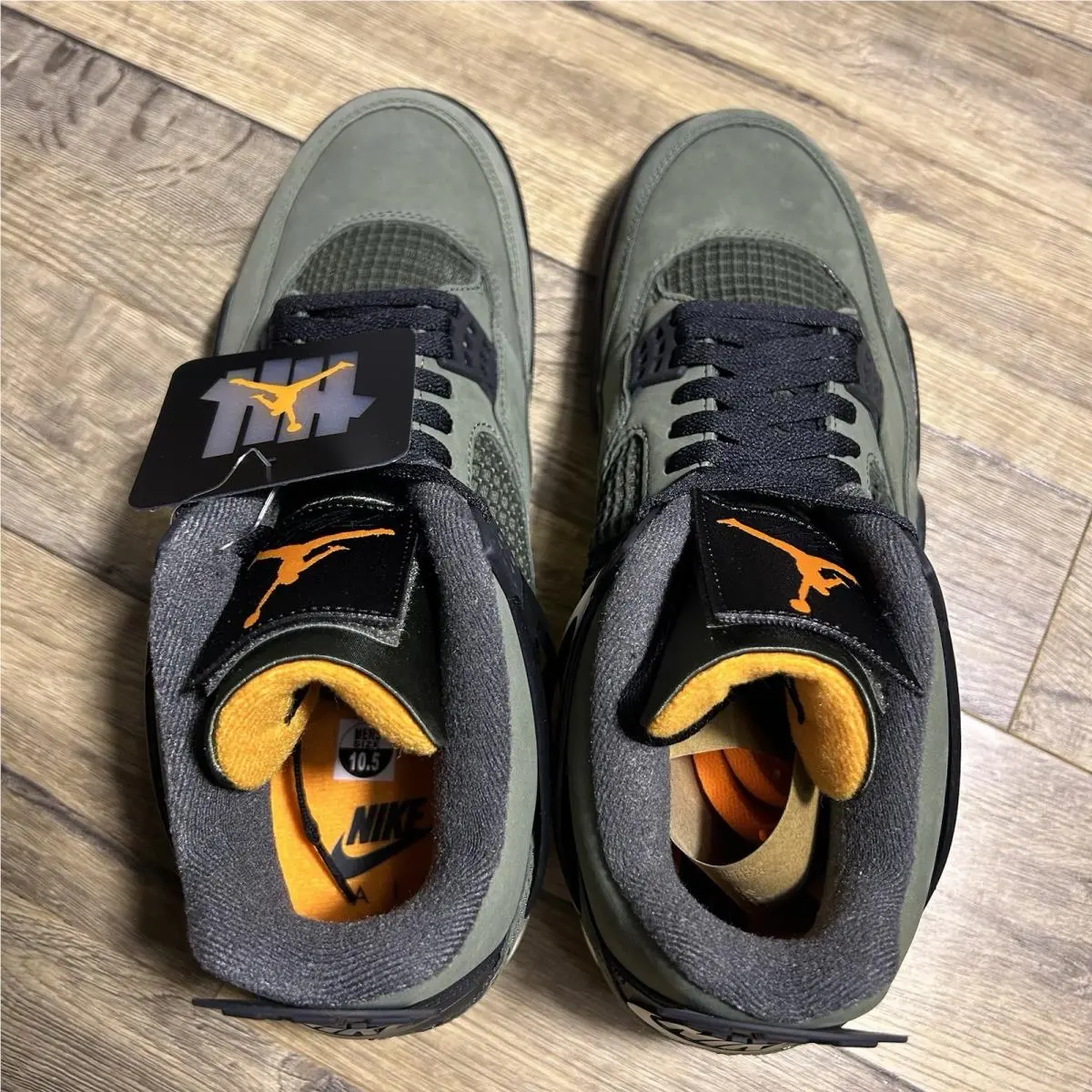 Nike shoes - Air Jordan 4 - Air - IB1519-200 - Deep Green/Clementine/Black/Sail 6