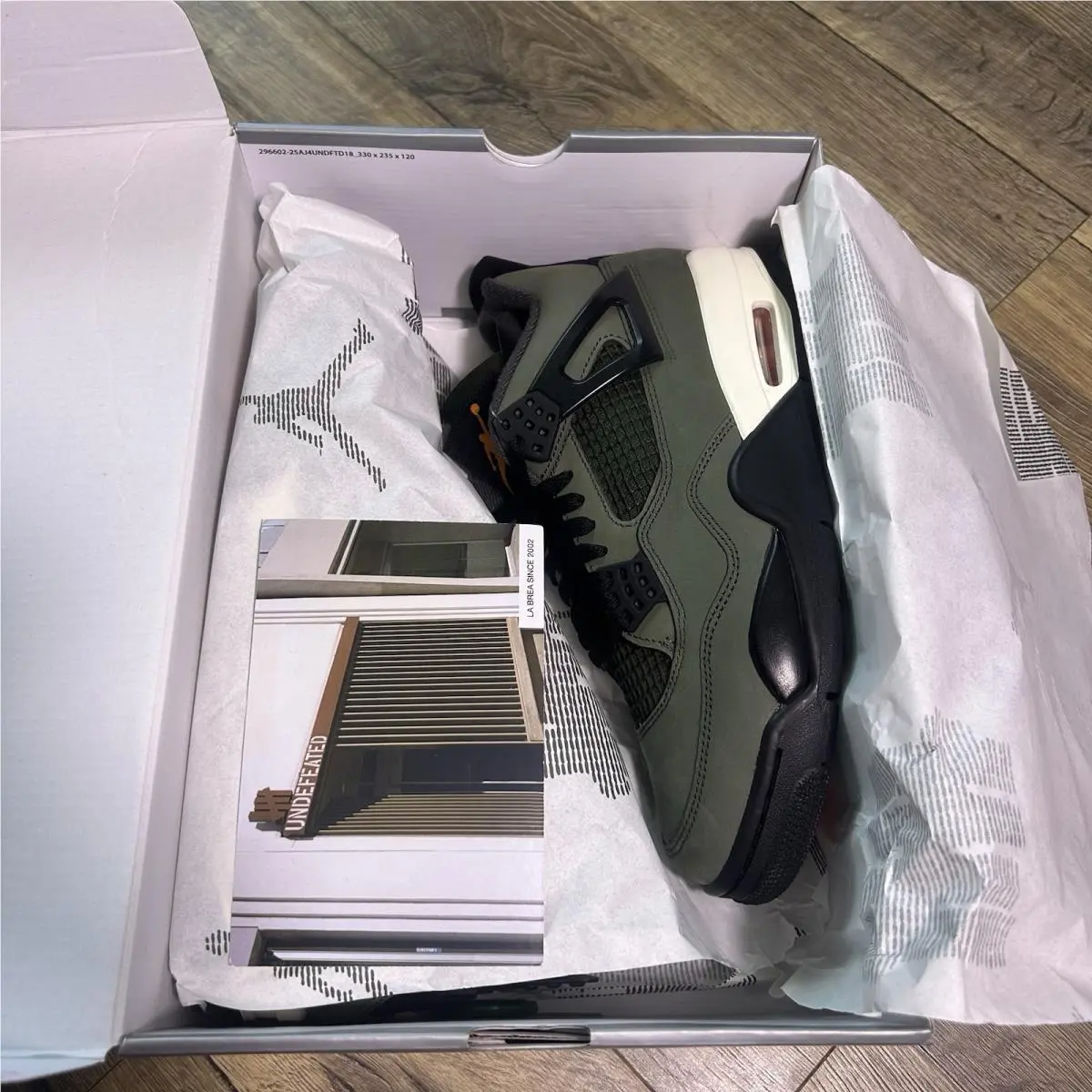 Nike shoes - Air Jordan 4 - Air - IB1519-200 - Green 10
